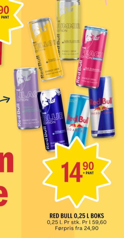 Red Bull, Energidrikk