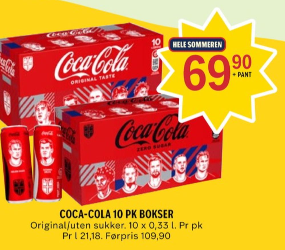 Coca-Cola Zero, Coca Cola Zero 10 pk.