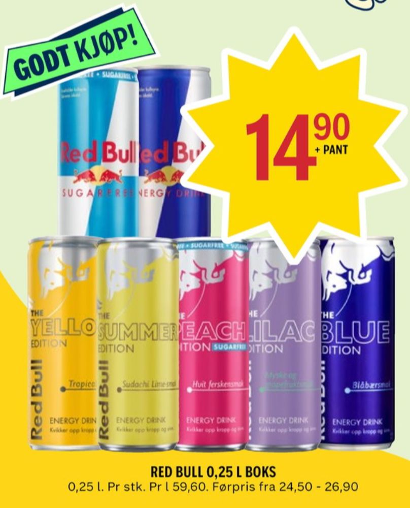 Red Bull, Energidrikk