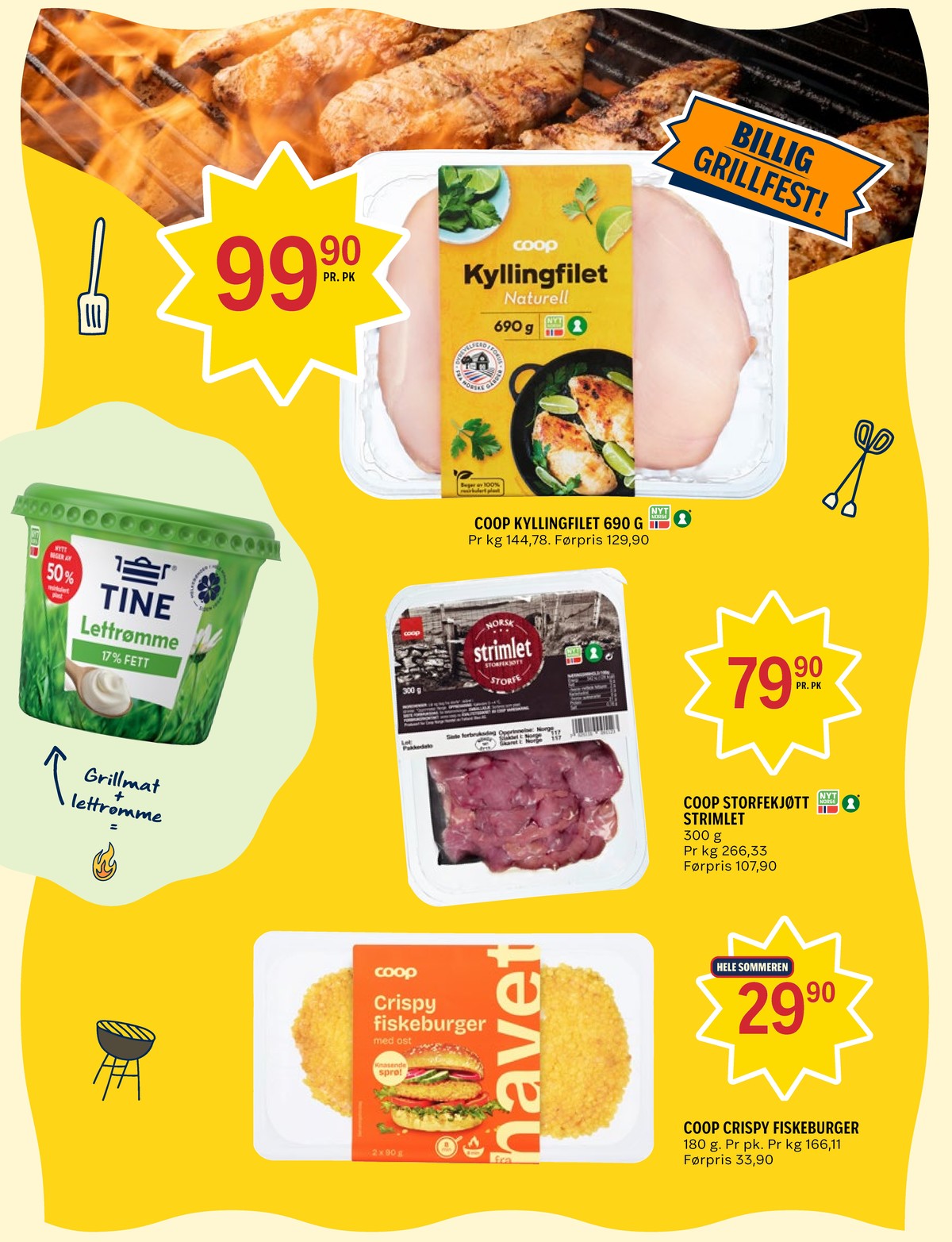 Se Coop Prix kundeavis for uke 40 på Tilbudsuken.no. Se gode tilbud på mange varer, f.eks. kyllingfilet coop eller storfekjøtt coop. Les kundeavisen her! Side 2