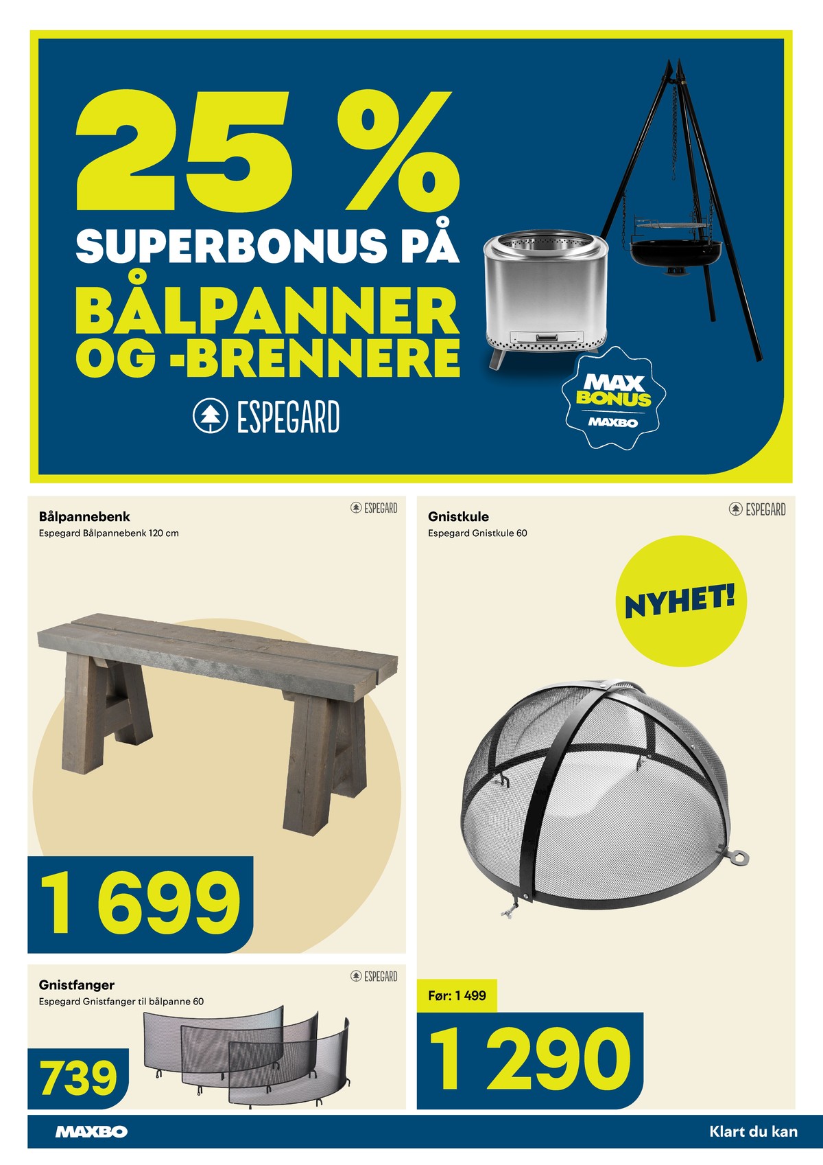 Se Maxbo kundeavis for uge 40 på Tilbudsuken.no. Se gode tilbud på mange varer. Les kundeavisen her! Side 22