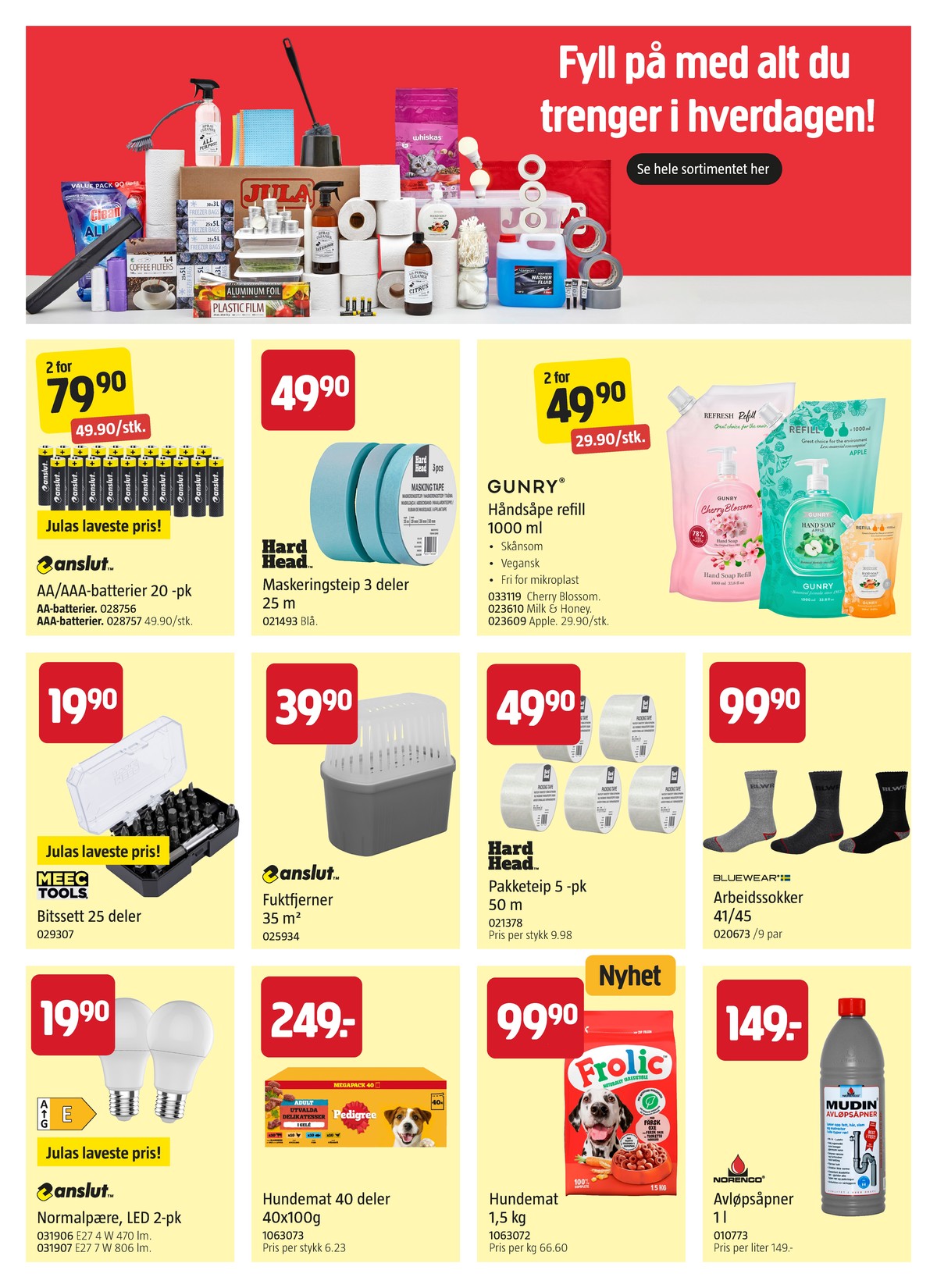 Se Jula kundeavis for uge 40 på Tilbudsuken.no. Se gode tilbud på mange varer. Les kundeavisen her! Side 10