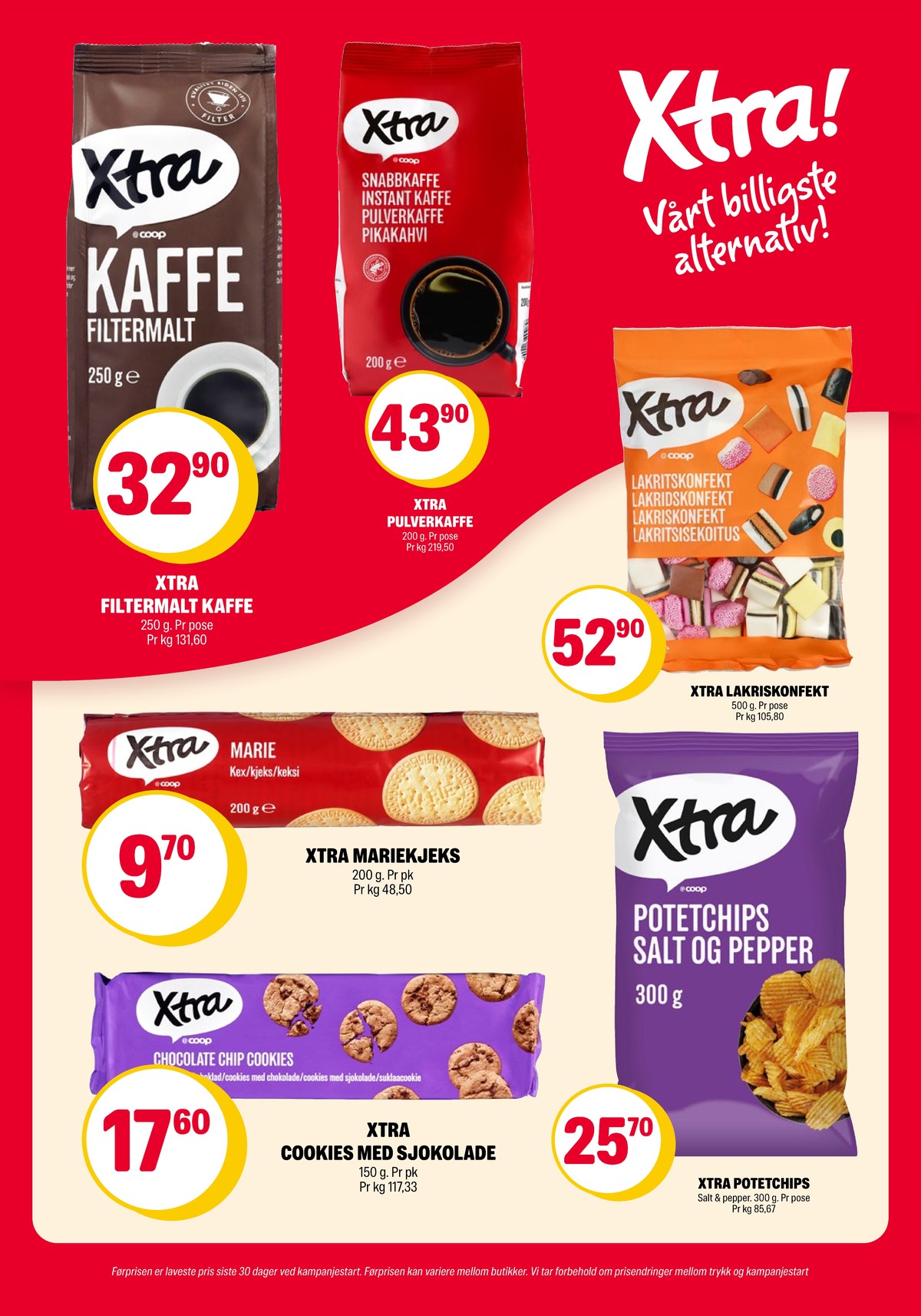 Se Coop Extra kundeavis for uke 40 på Tilbudsuken.no. Se gode tilbud på mange varer, f.eks. kaffe formalet xtra eller andre varer. Les kundeavisen her! Side 16