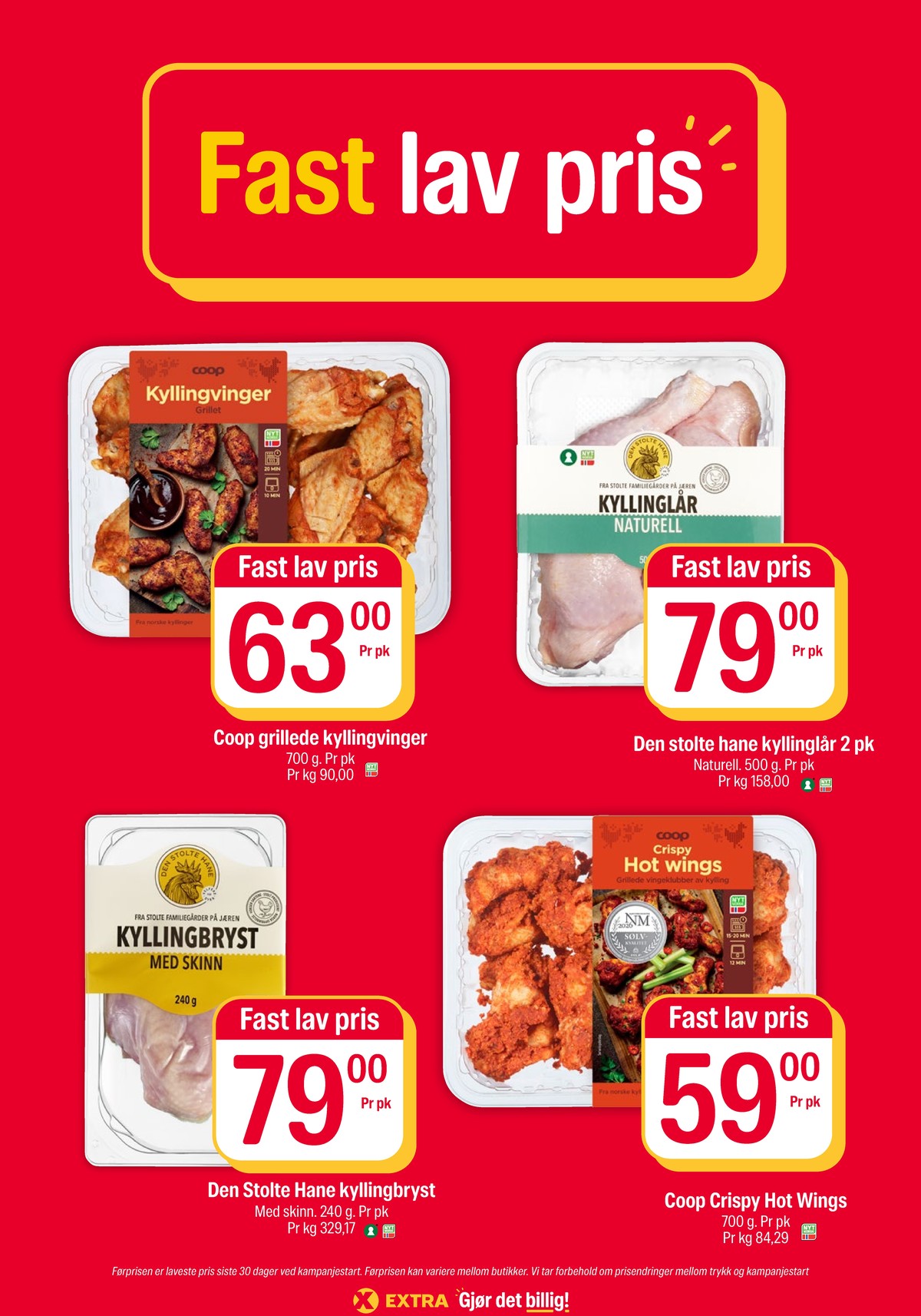 Se Coop Extra kundeavis for uke 40 på Tilbudsuken.no. Se gode tilbud på mange varer, f.eks. kyllingvinger coop eller kyllinglår den stolte hane. Les kundeavisen her! Side 4