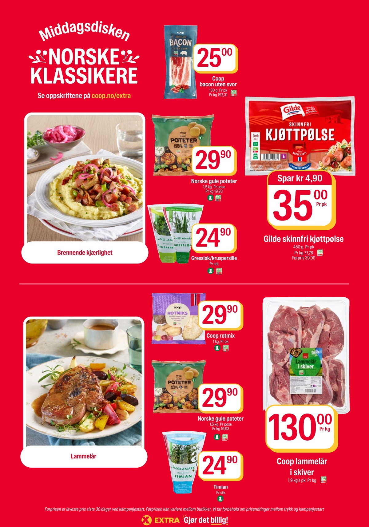 Se Coop Extra kundeavis for uke 40 på Tilbudsuken.no. Se gode tilbud på mange varer, f.eks. baconskiver coop eller poteter gartner. Les kundeavisen her! Side 6