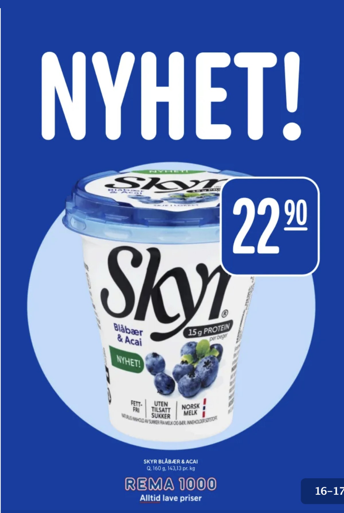 Se Rema 1000 kundeavis for uge 40 på Tilbudsuken.no. Se gode tilbud på mange varer. Les kundeavisen her! Side 16