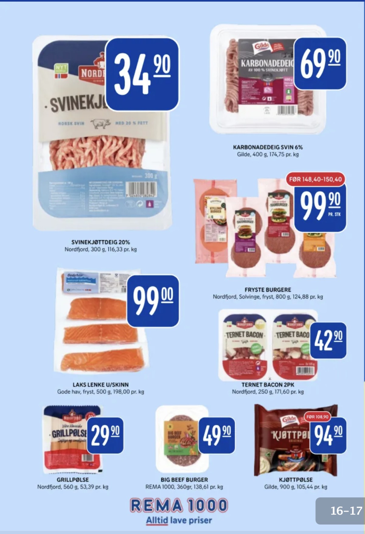 Se Rema 1000 kundeavis for uge 40 på Tilbudsuken.no. Se gode tilbud på mange varer. Les kundeavisen her! Side 16
