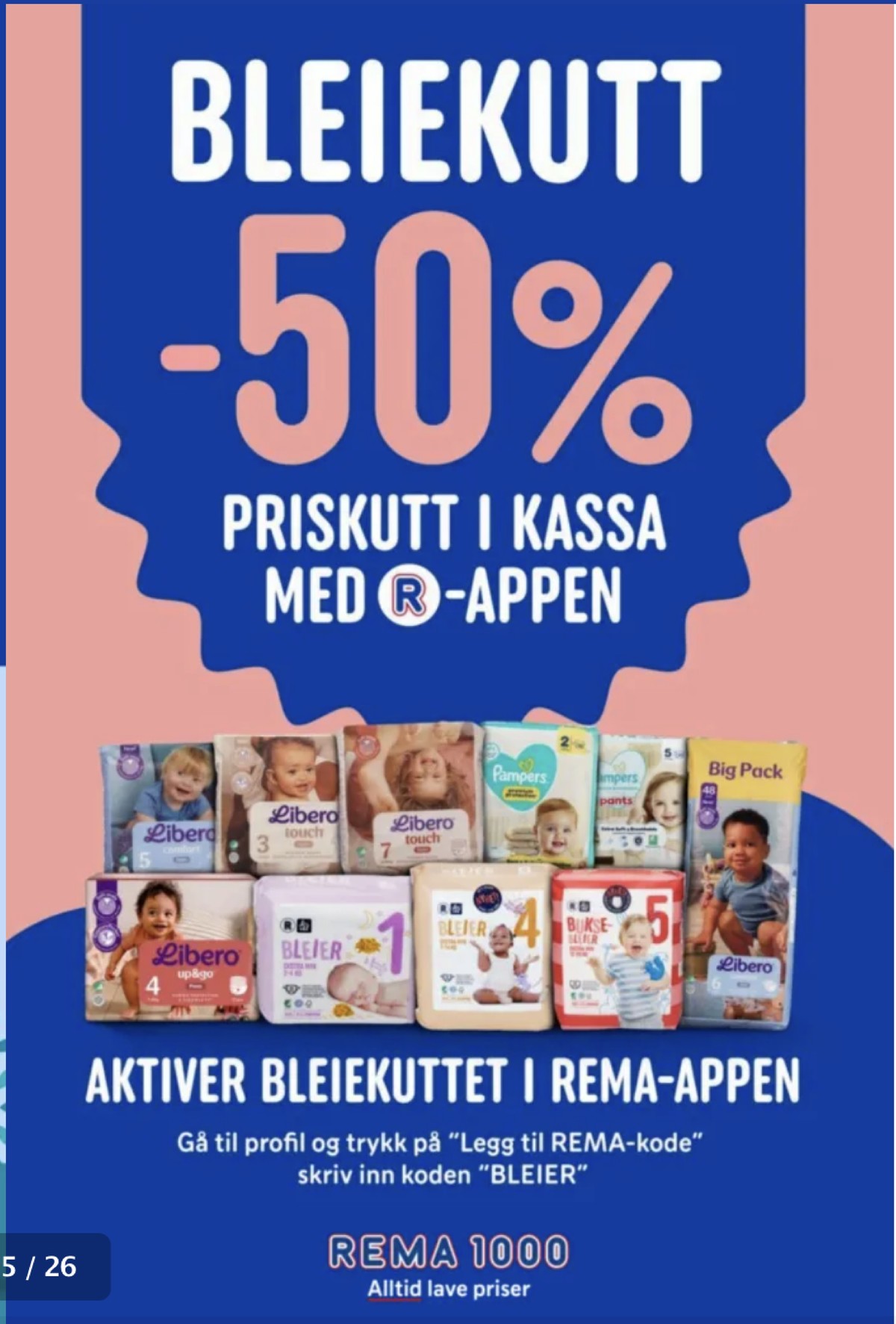 Se Rema 1000 kundeavis for uge 40 på Tilbudsuken.no. Se gode tilbud på mange varer. Les kundeavisen her! Side 25