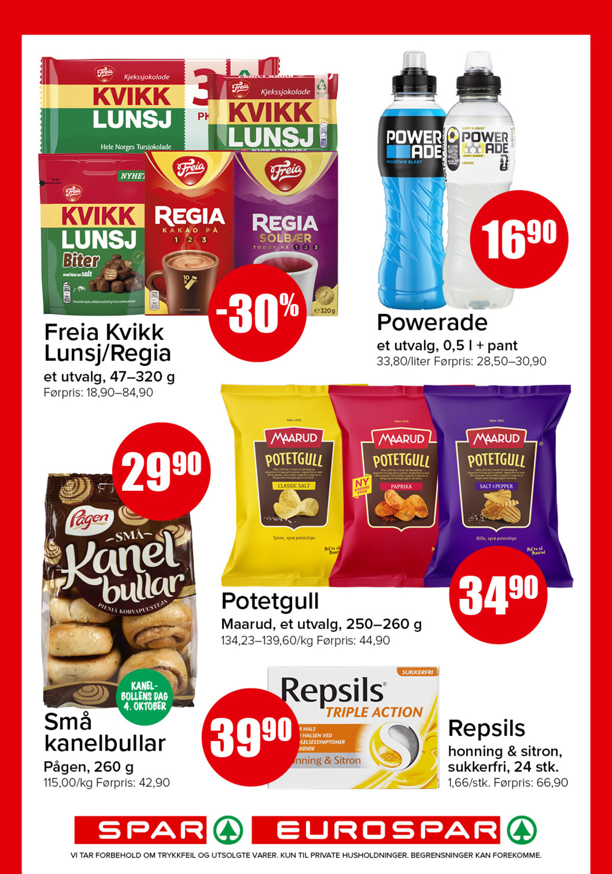 Se Spar - Eurospar kundeavis for uge 40 på Tilbudsuken.no. Se gode tilbud på mange varer. Les kundeavisen her! Side 12
