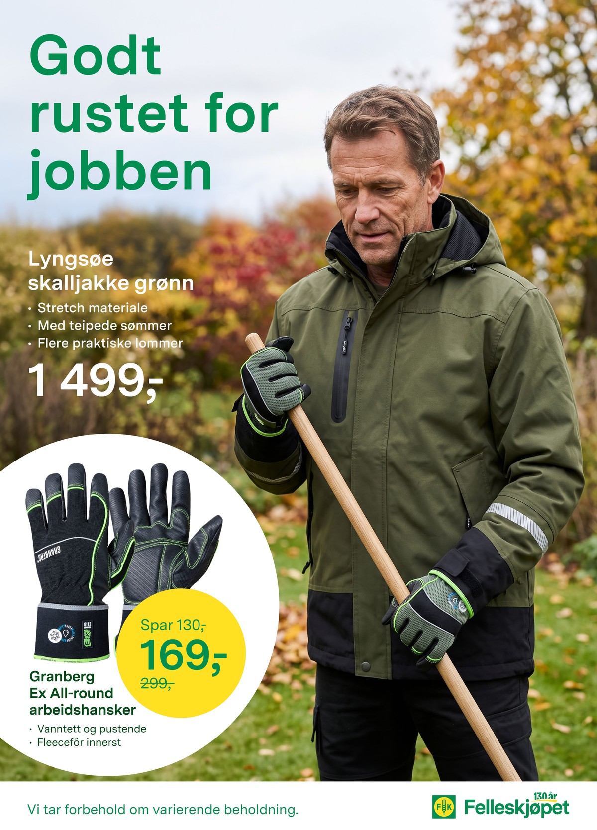 Se Felleskjøpet kundeavis for uge 40 på Tilbudsuken.no. Se gode tilbud på mange varer. Les kundeavisen her! Side 3