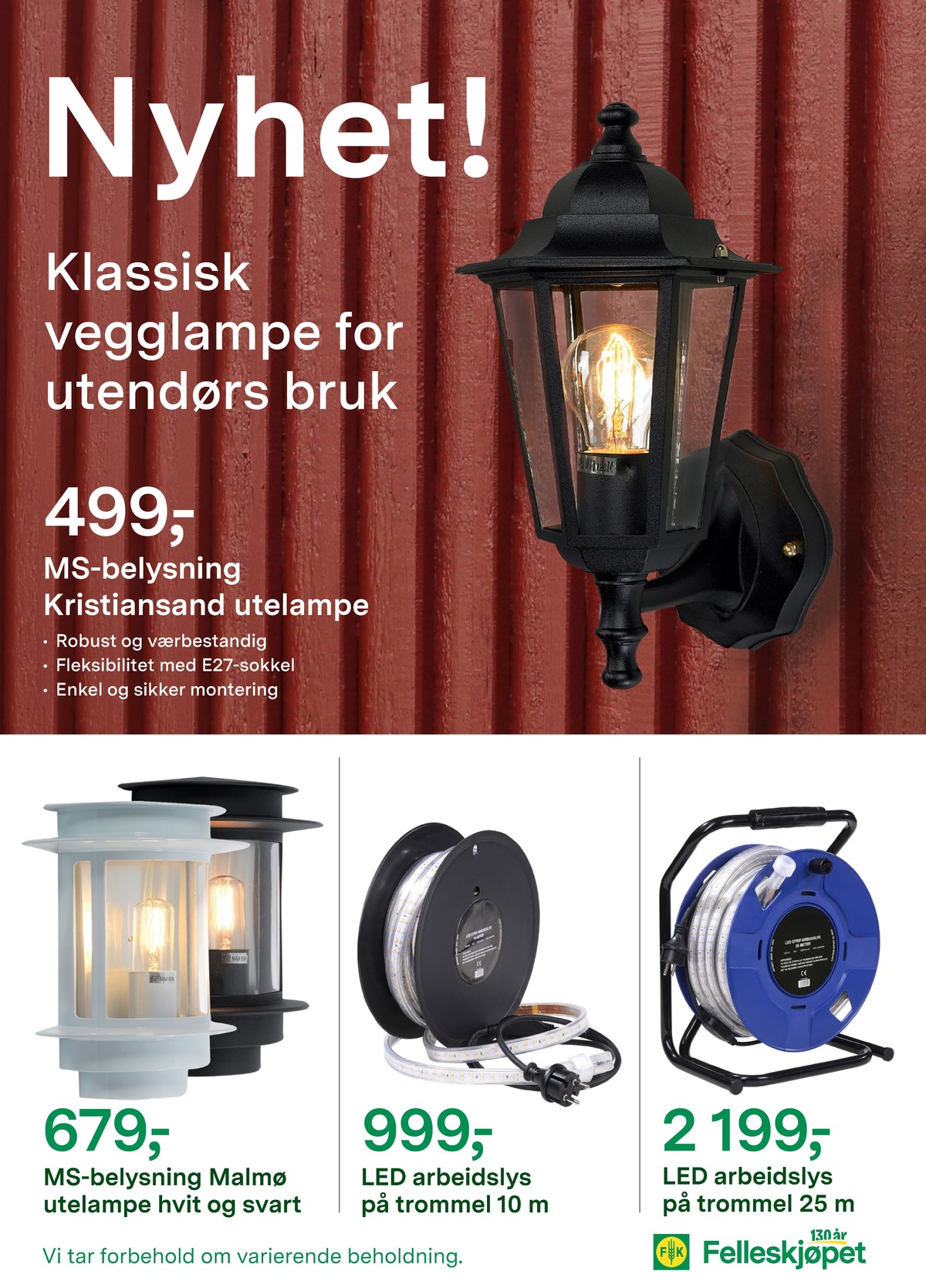 Se Felleskjøpet kundeavis for uge 40 på Tilbudsuken.no. Se gode tilbud på mange varer. Les kundeavisen her! Side 6