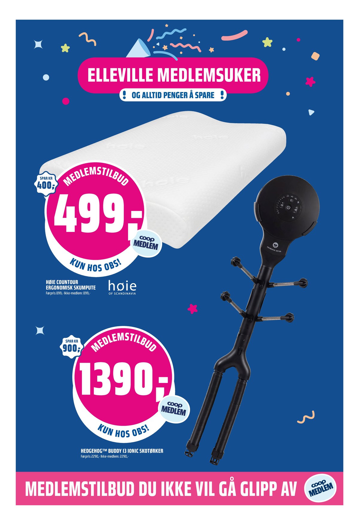 Se Coop Obs kundeavis for uge 40 på Tilbudsuken.no. Se gode tilbud på mange varer. Les kundeavisen her! Side 12