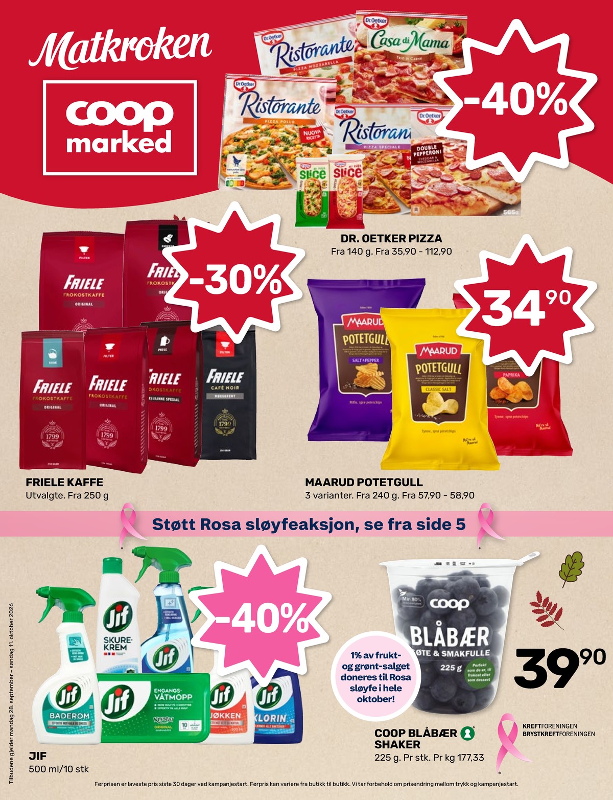 Se Coop Marked kundeavis for uge 41 på Tilbudsuken.no. Se gode tilbud på mange varer. Les kundeavisen her! Side 1