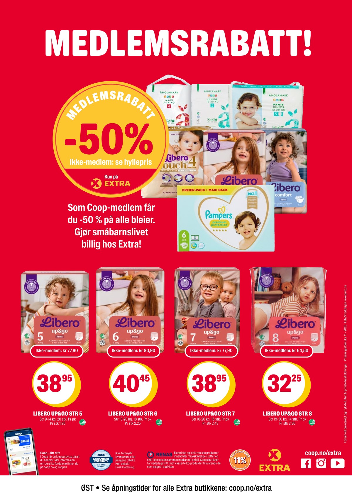 Se Coop Extra kundeavis for uge 41 på Tilbudsuken.no. Se gode tilbud på mange varer. Les kundeavisen her! Side 25