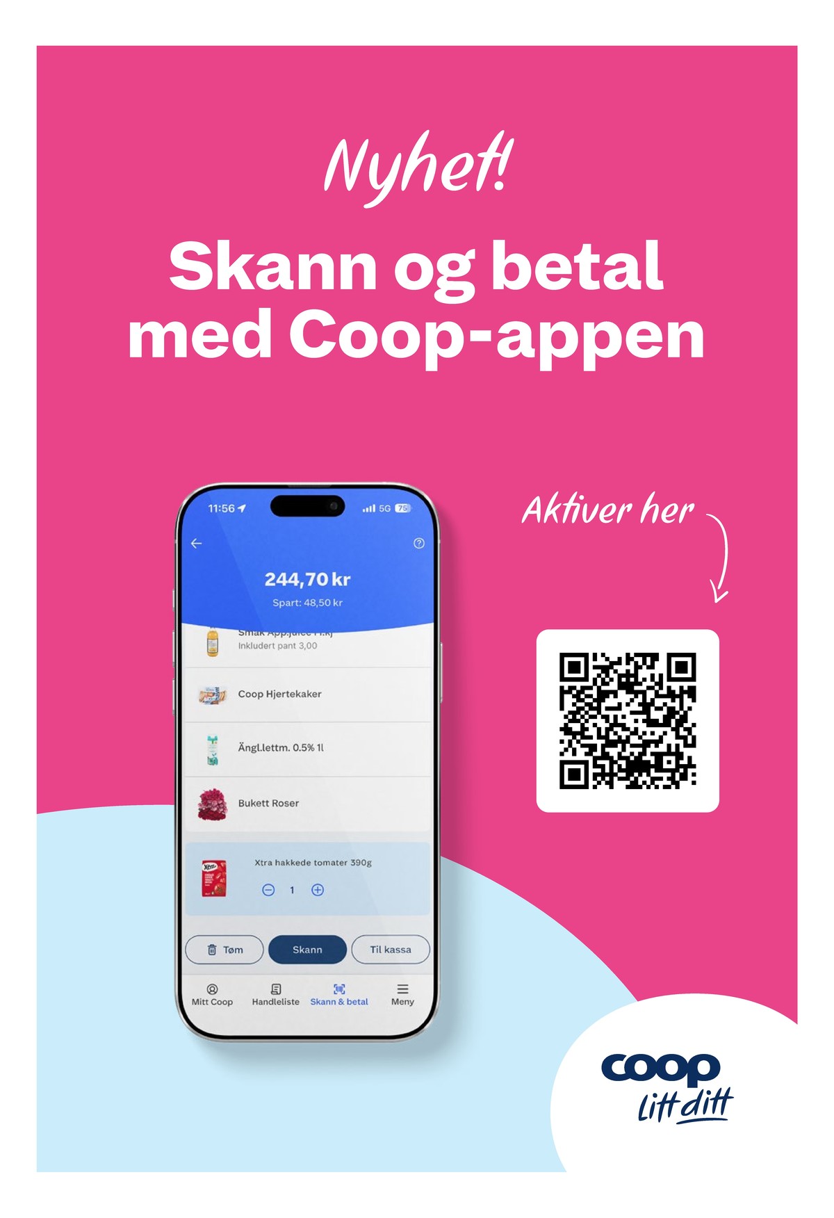 Se Coop Obs kundeavis for uge 41 på Tilbudsuken.no. Se gode tilbud på mange varer. Les kundeavisen her! Side 23