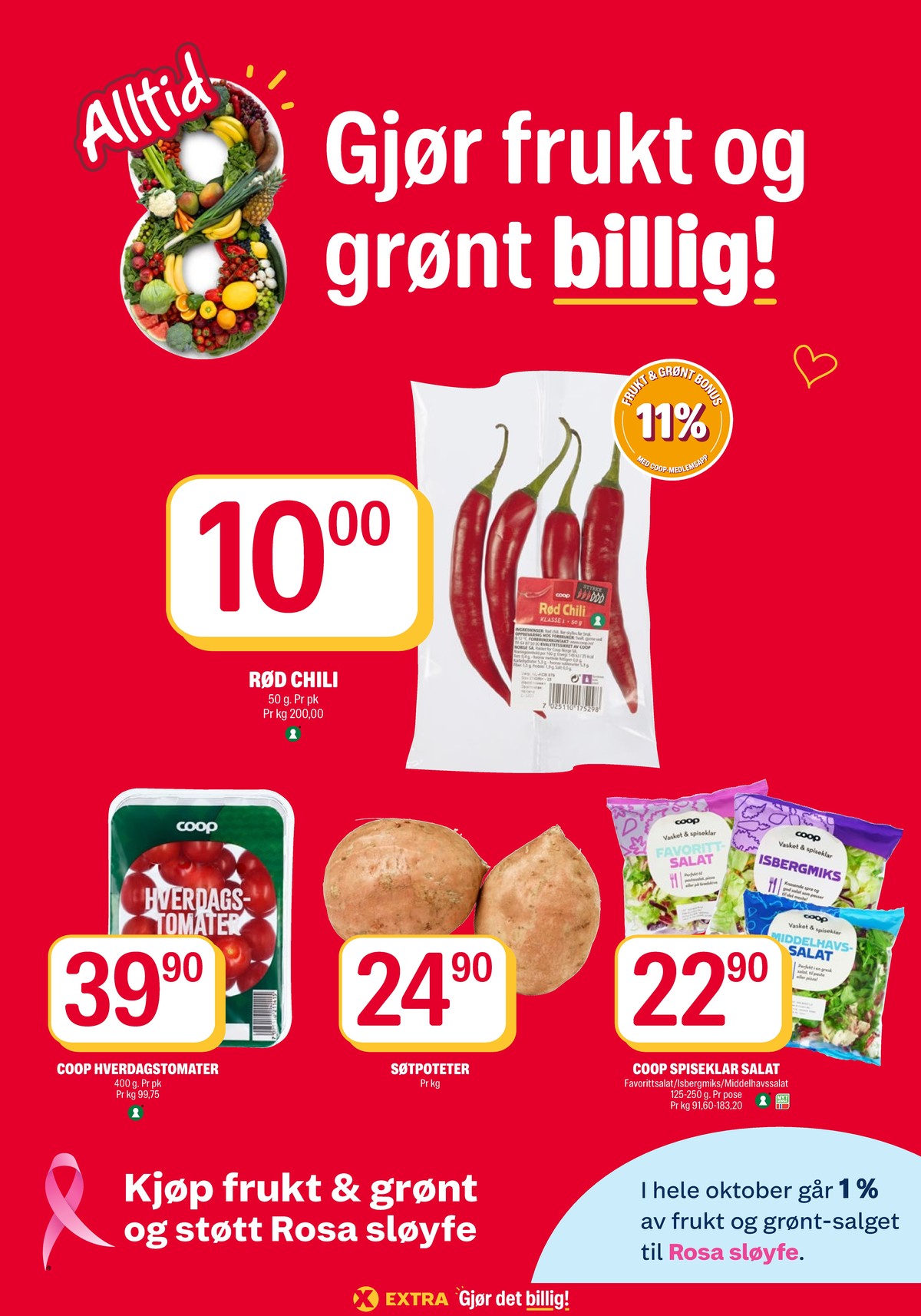 Se Coop Extra kundeavis for uge 41 på Tilbudsuken.no. Se gode tilbud på mange varer. Les kundeavisen her! Side 9