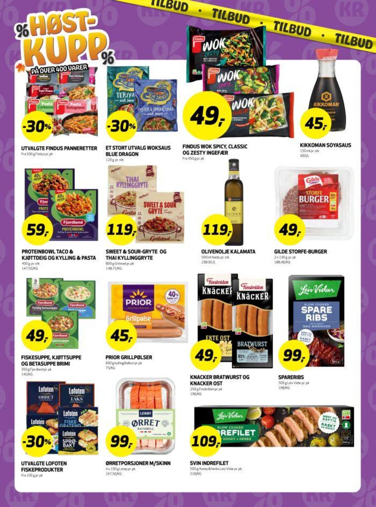 Se Bunnpris kundeavis for uke 41 på Tilbudsuken.no. Se gode tilbud på mange varer, f.eks. pasta bolognese findus eller pasta carbonara findus. Les kundeavisen her! Side 3