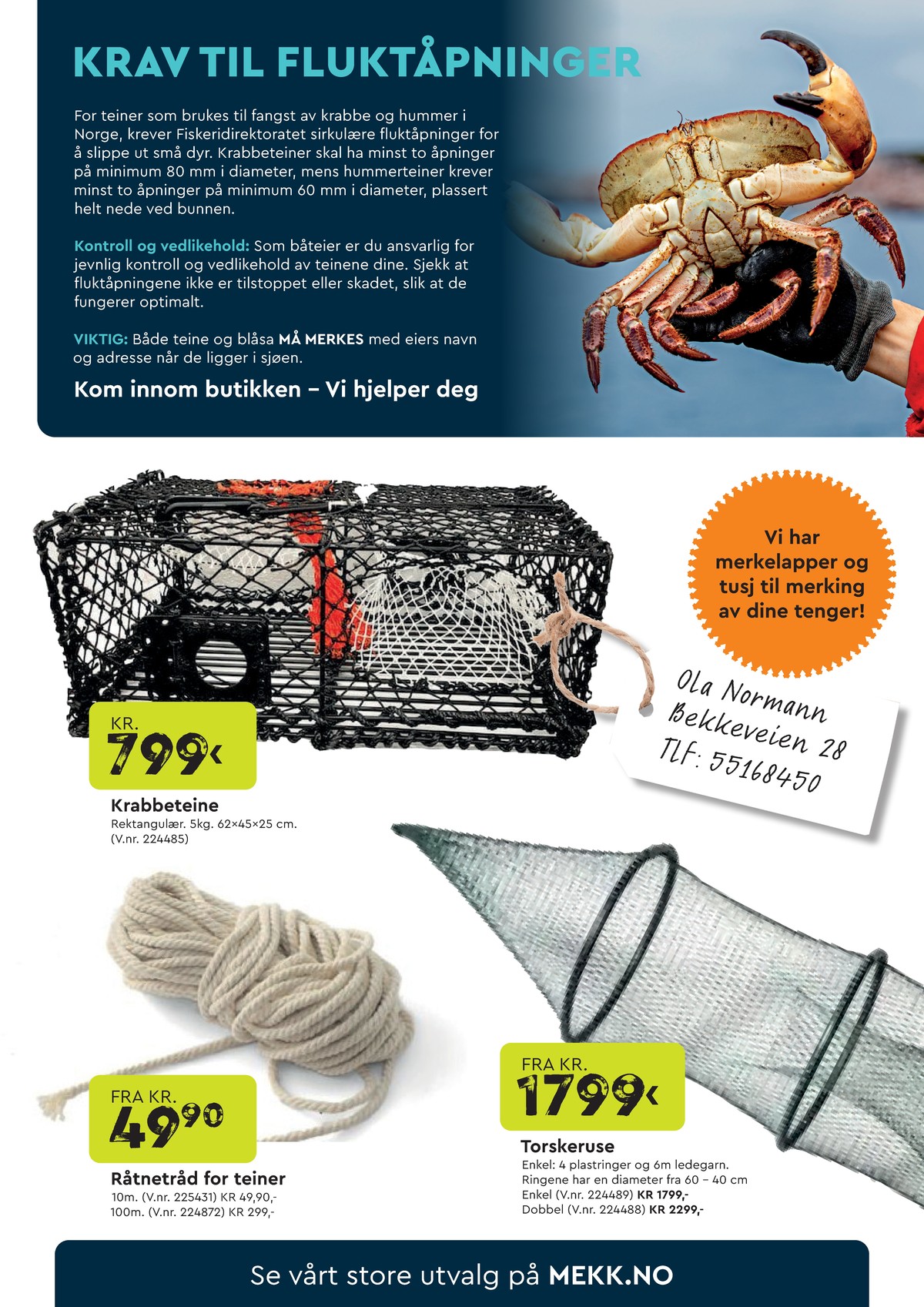Se Mekk kundeavis for uge 41 på Tilbudsuken.no. Se gode tilbud på mange varer. Les kundeavisen her! Side 11