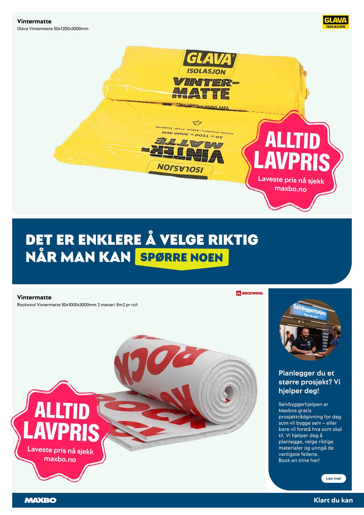 Se Maxbo kundeavis for uge 42 på Tilbudsuken.no. Se gode tilbud på mange varer. Les kundeavisen her! Side 18