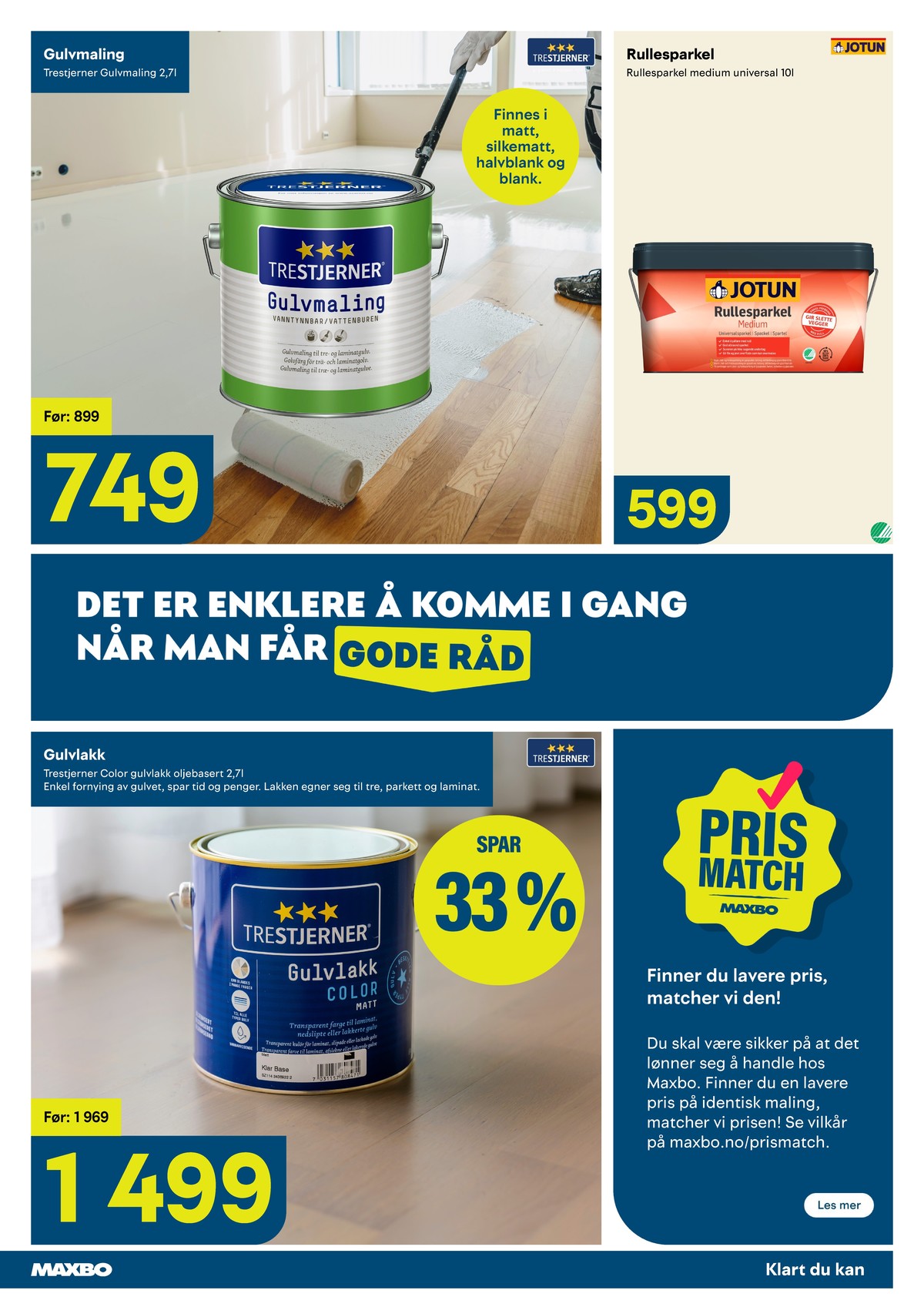 Se Maxbo kundeavis for uge 42 på Tilbudsuken.no. Se gode tilbud på mange varer. Les kundeavisen her! Side 5