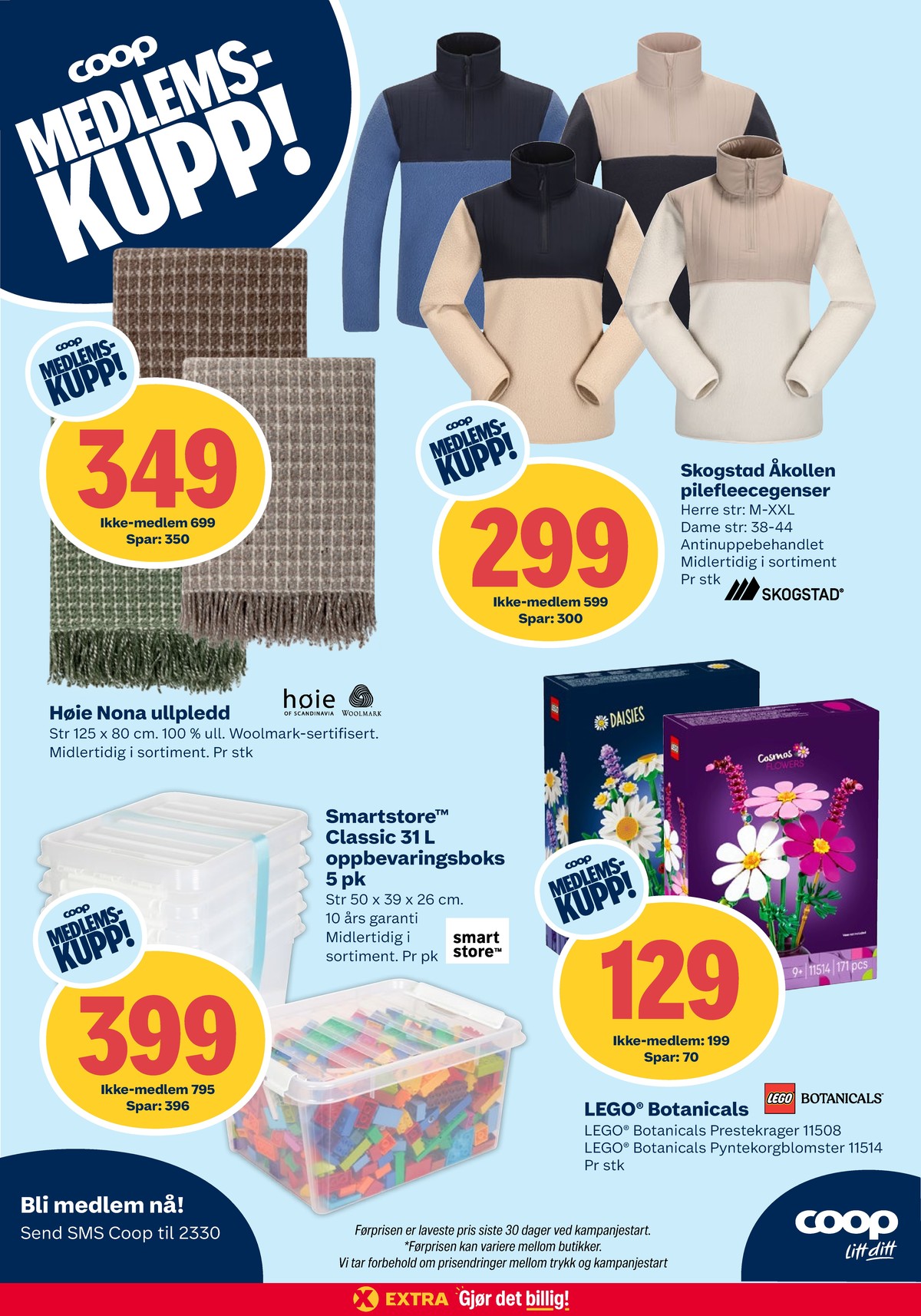Se Coop Extra kundeavis for uke 42 på Tilbudsuken.no. Se gode tilbud på mange varer, f.eks. fleece skogstad eller andre varer. Les kundeavisen her! Side 15
