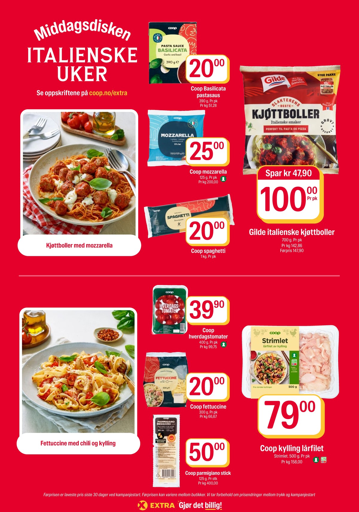 Se Coop Extra kundeavis for uke 42 på Tilbudsuken.no. Se gode tilbud på mange varer, f.eks. pastasaus basilikum coop eller mozzarella coop. Les kundeavisen her! Side 7