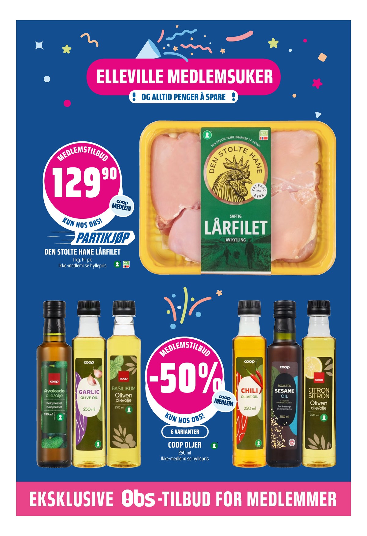 Se Coop Obs kundeavis for uge 42 på Tilbudsuken.no. Se gode tilbud på mange varer. Les kundeavisen her! Side 6