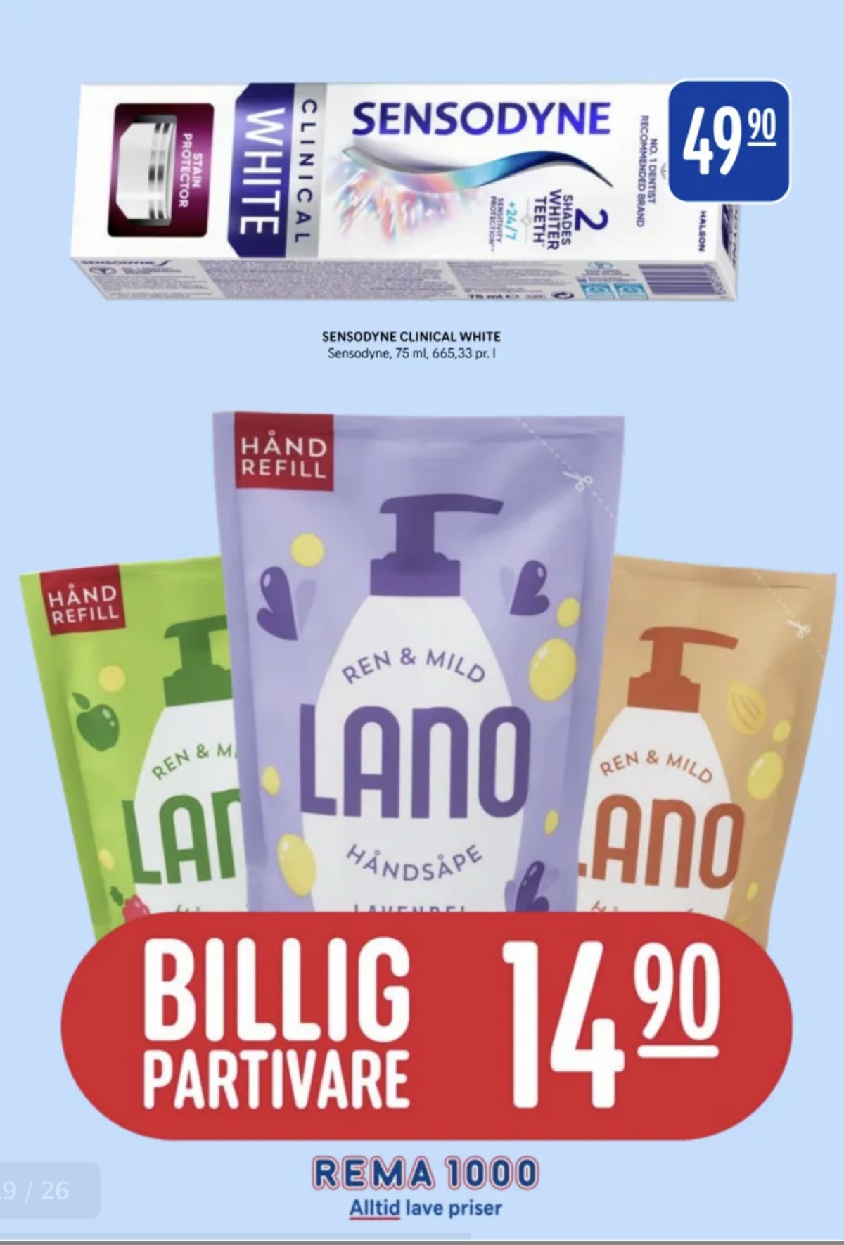 Se Rema 1000 kundeavis for uge 42 på Tilbudsuken.no. Se gode tilbud på mange varer. Les kundeavisen her! Side 19