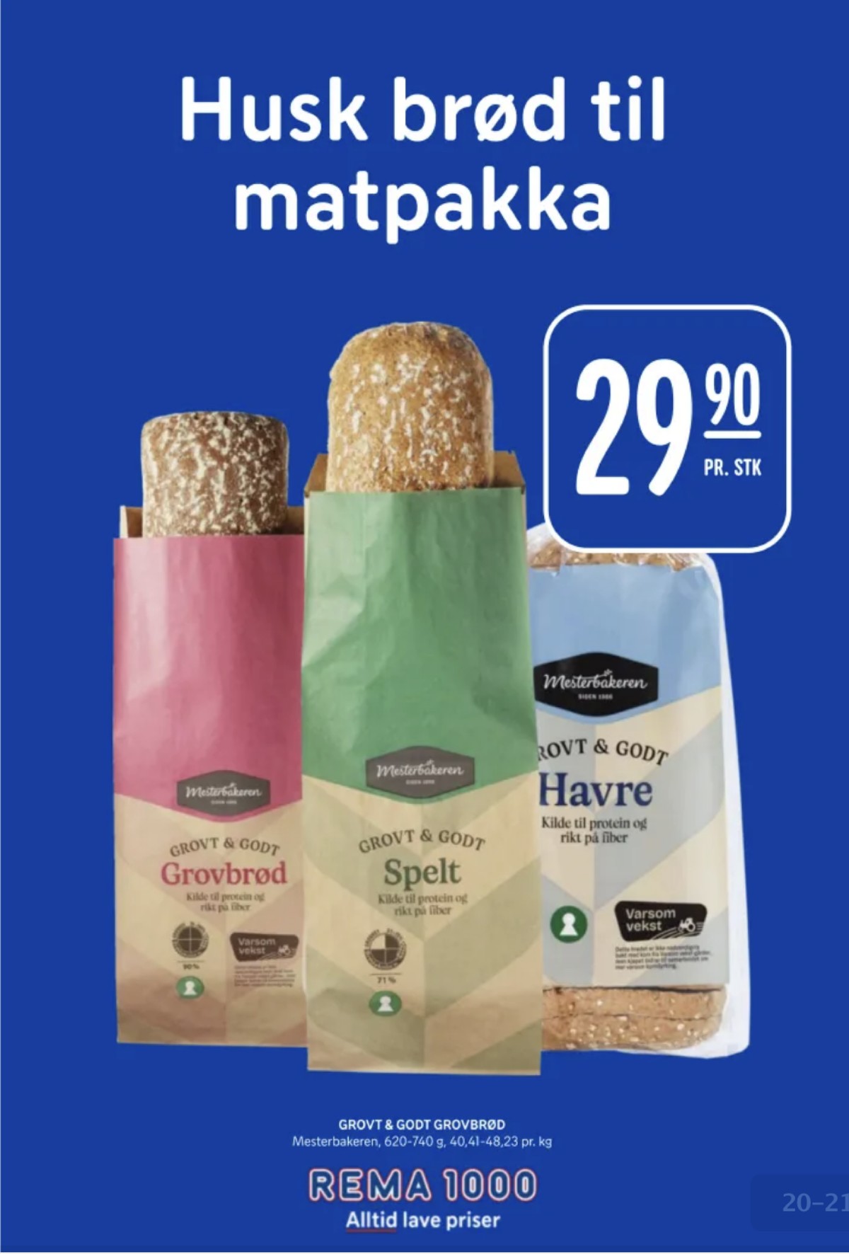 Se Rema 1000 kundeavis for uge 42 på Tilbudsuken.no. Se gode tilbud på mange varer. Les kundeavisen her! Side 20