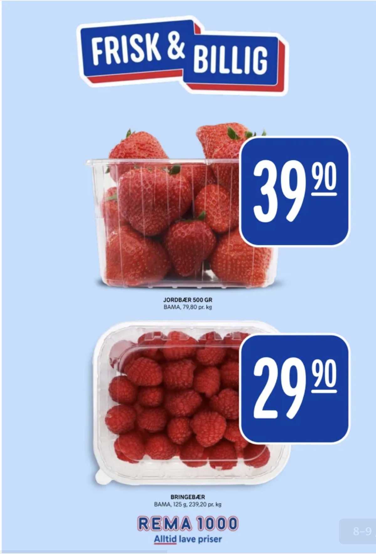 Se Rema 1000 kundeavis for uge 42 på Tilbudsuken.no. Se gode tilbud på mange varer. Les kundeavisen her! Side 8