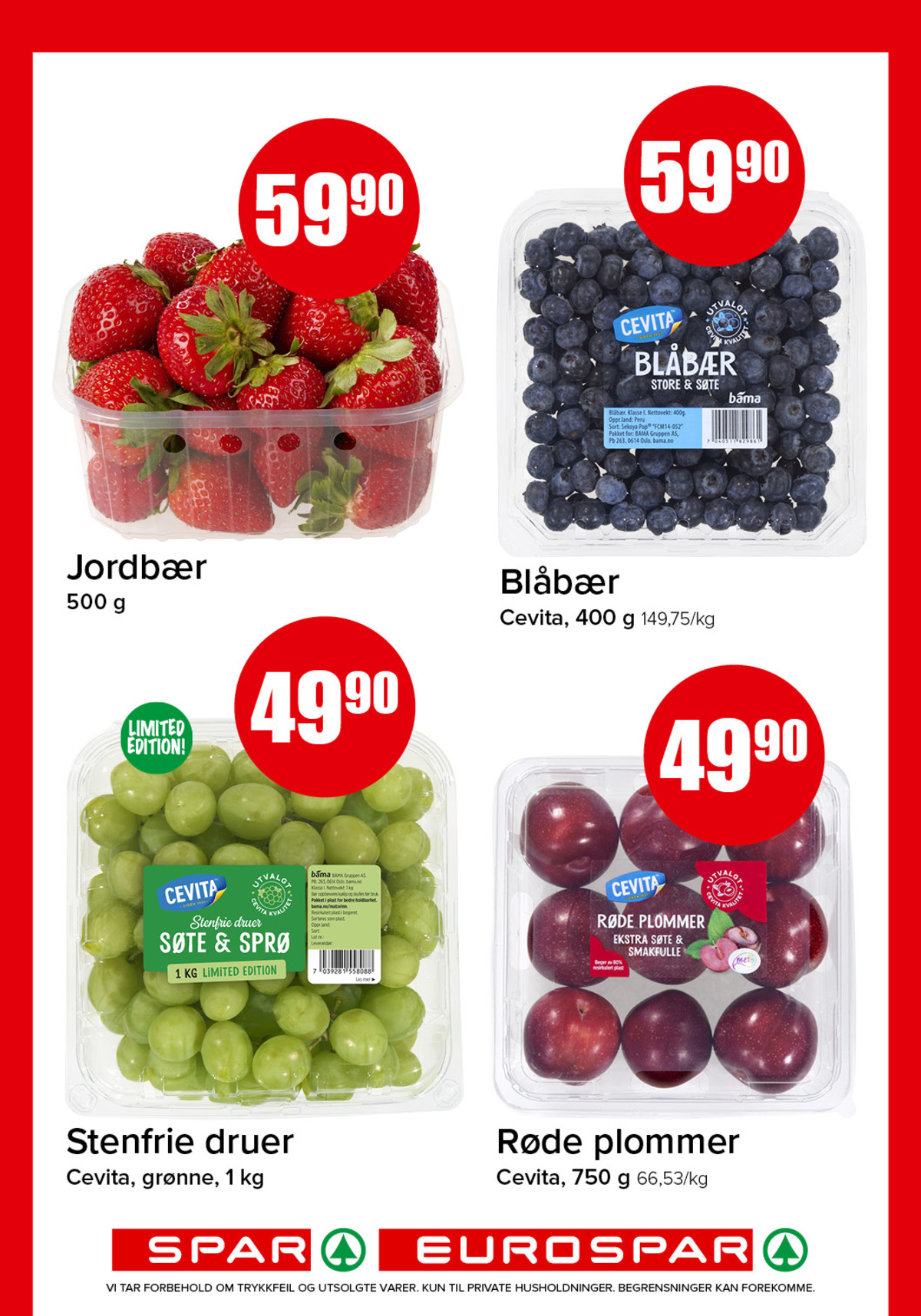 Se Spar - Eurospar kundeavis for uge 42 på Tilbudsuken.no. Se gode tilbud på mange varer. Les kundeavisen her! Side 3