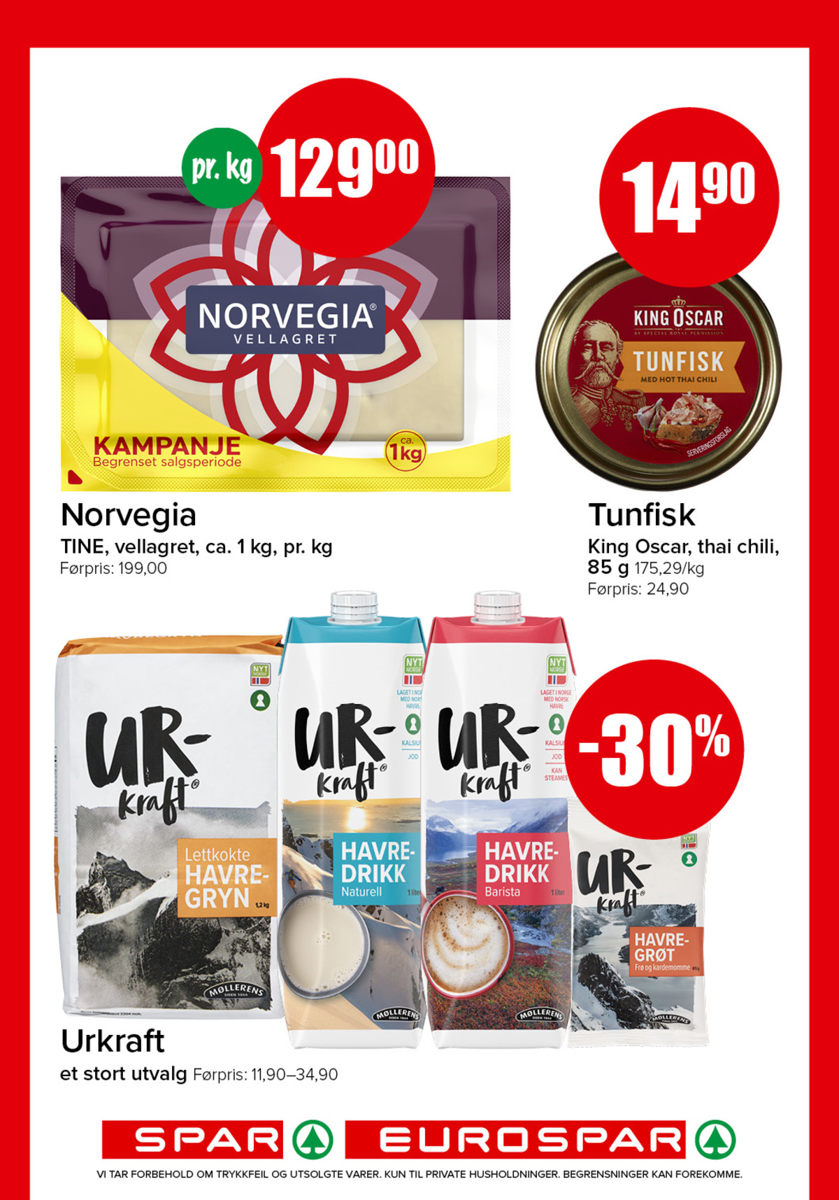Se Spar - Eurospar kundeavis for uge 42 på Tilbudsuken.no. Se gode tilbud på mange varer. Les kundeavisen her! Side 9