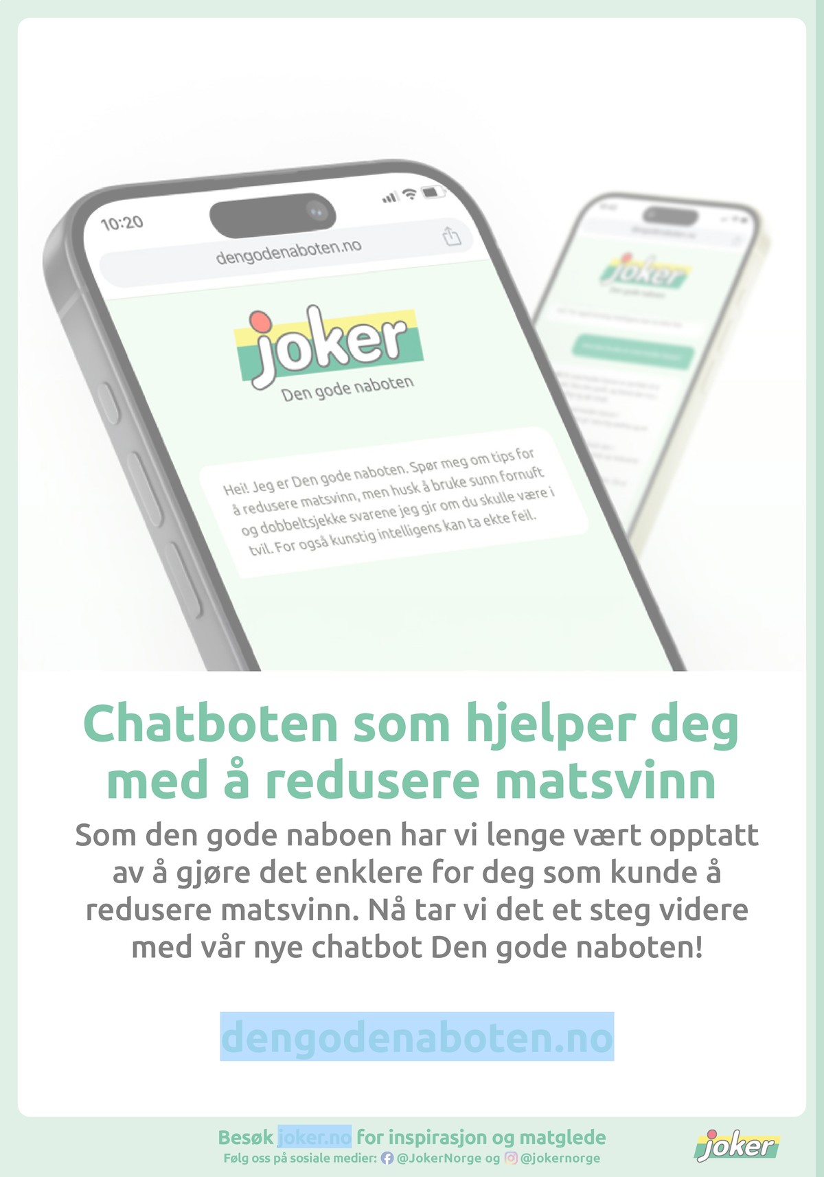 Se Joker kundeavis for uge 42 på Tilbudsuken.no. Se gode tilbud på mange varer. Les kundeavisen her! Side 27