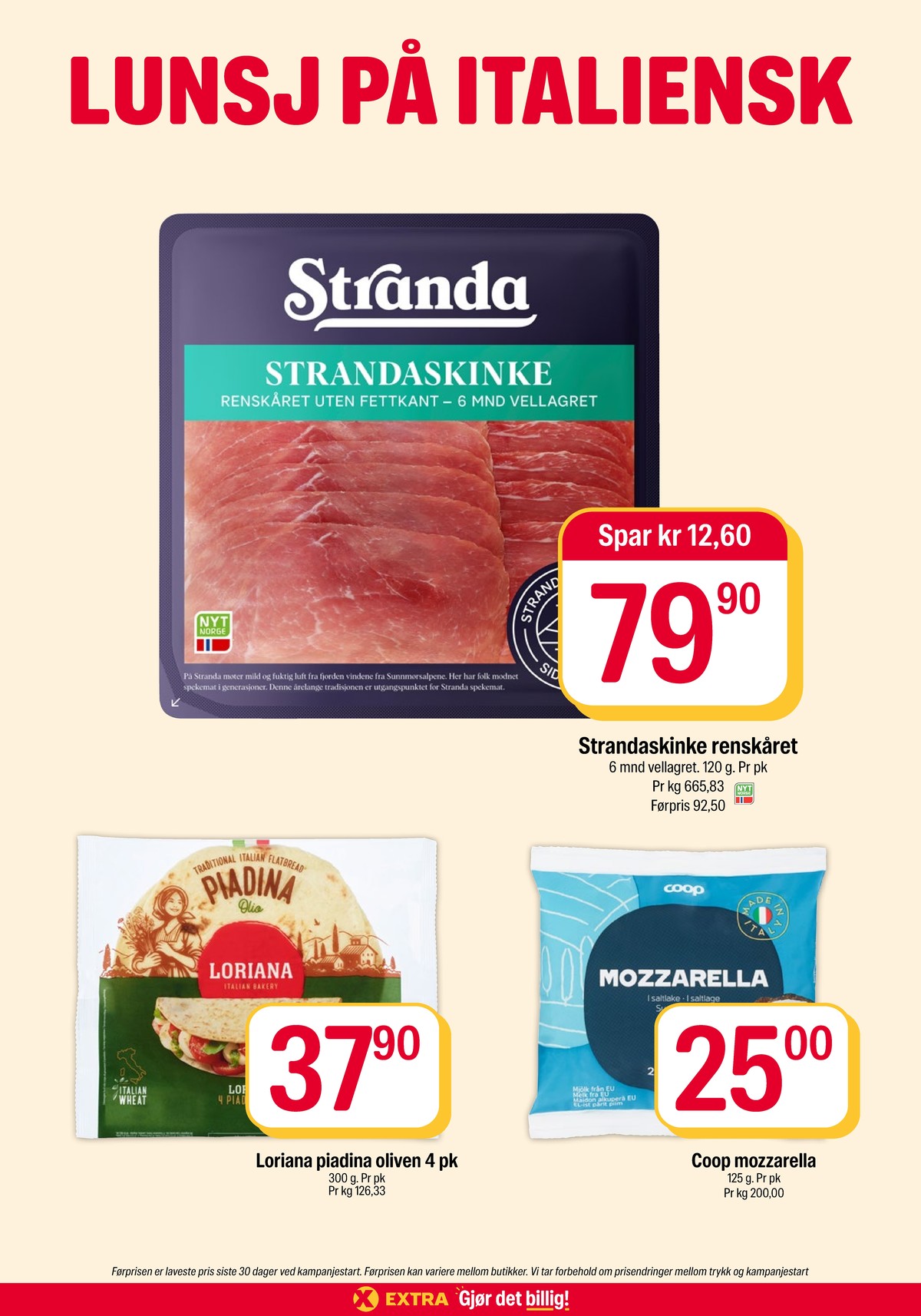 Se Coop Extra kundeavis for uke 43 på Tilbudsuken.no. Se gode tilbud på mange varer, f.eks. strandaskinke stranda eller mozzarella coop. Les kundeavisen her! Side 17