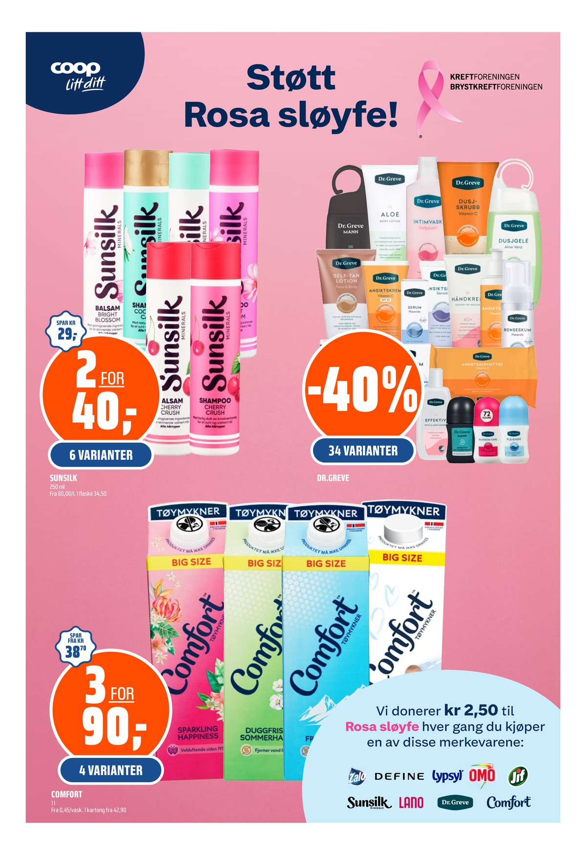 Se Coop Obs kundeavis for uke 43 på Tilbudsuken.no. Se gode tilbud på mange varer, f.eks. shampoo sunsilk eller balsam sunsilk. Les kundeavisen her! Side 11