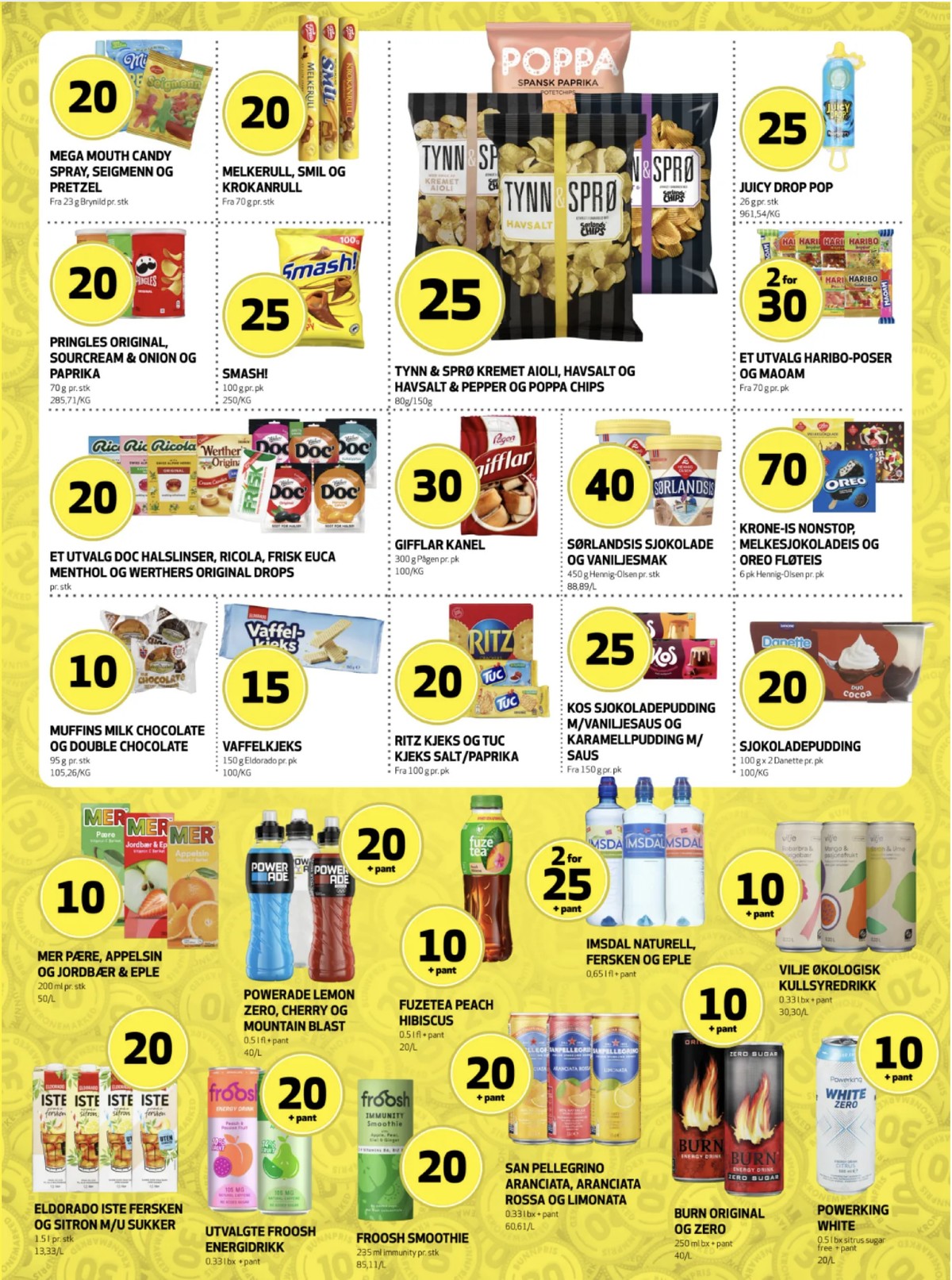 Se Bunnpris kundeavis for uge 43 på Tilbudsuken.no. Se gode tilbud på mange varer. Les kundeavisen her! Side 15