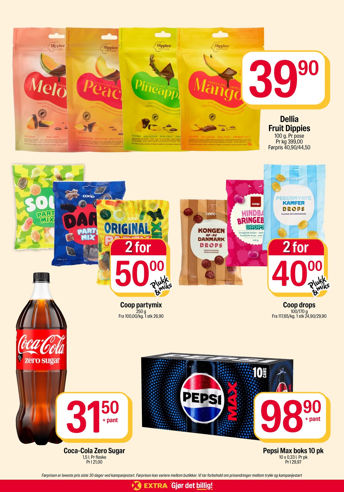 Se Coop Extra kundeavis for uge 43 på Tilbudsuken.no. Se gode tilbud på mange varer. Les kundeavisen her! Side 21