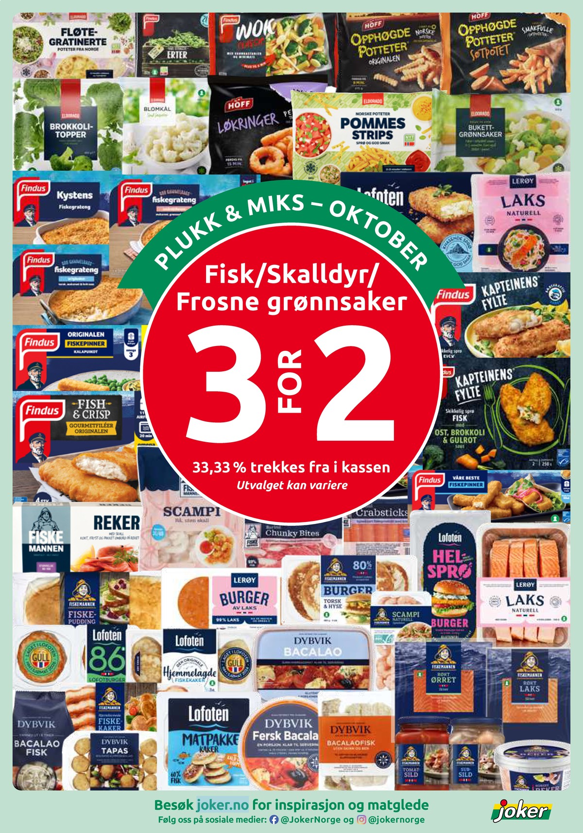 Se Joker kundeavis for uge 43 på Tilbudsuken.no. Se gode tilbud på mange varer. Les kundeavisen her! Side 13