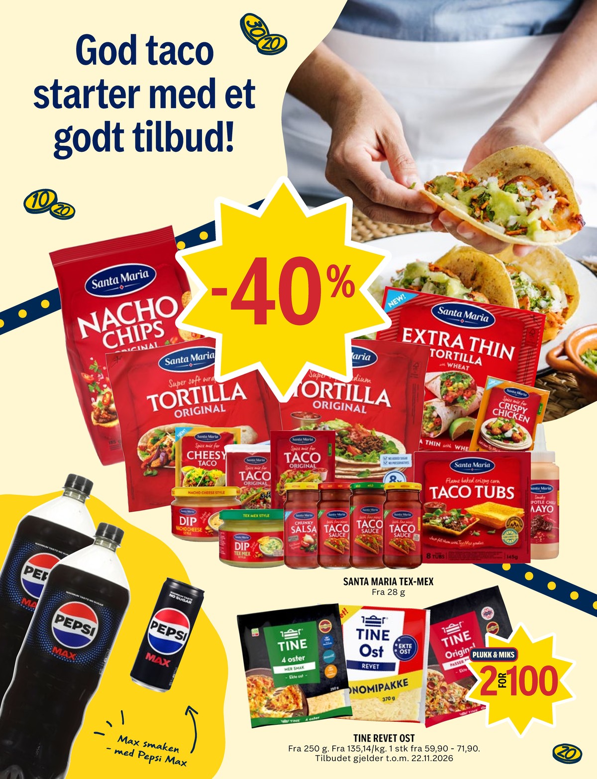 Se Coop Prix kundeavis for uge 43 på Tilbudsuken.no. Se gode tilbud på mange varer. Les kundeavisen her! Side 6