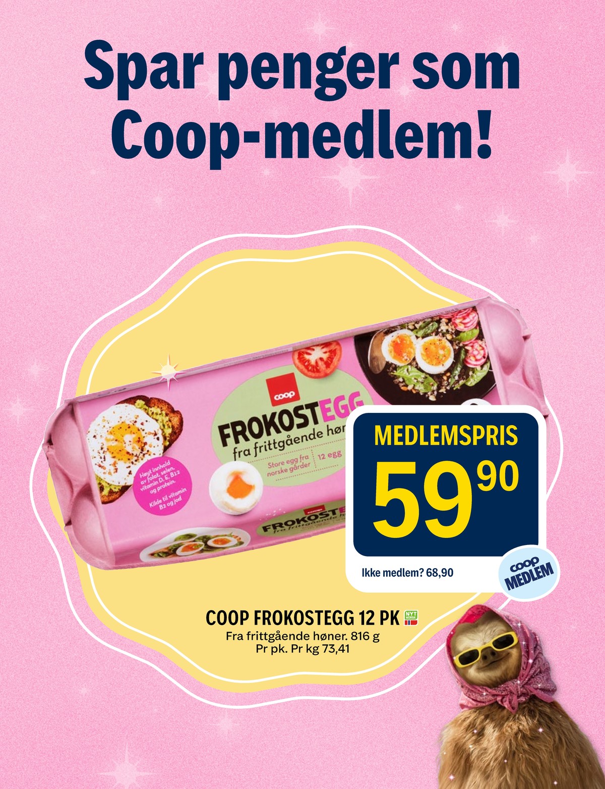 Se Coop Prix kundeavis for uke 44 på Tilbudsuken.no. Se gode tilbud på mange varer, f.eks. egg coop eller andre varer. Les kundeavisen her! Side 20
