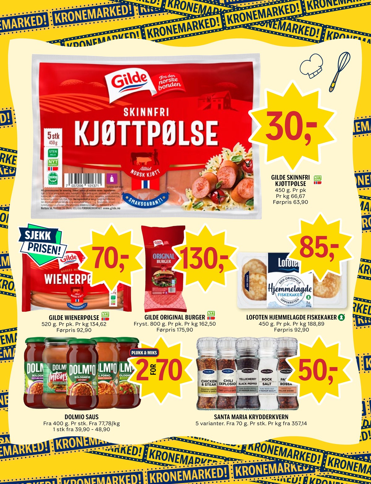 Se Coop Prix kundeavis for uke 44 på Tilbudsuken.no. Se gode tilbud på mange varer, f.eks. kjøttpølser gilde eller wienerpølser gilde. Les kundeavisen her! Side 4