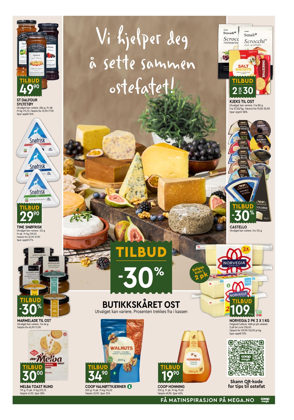 Se Coop Mega kundeavis for uge 44 på Tilbudsuken.no. Se gode tilbud på mange varer. Les kundeavisen her! Side 3