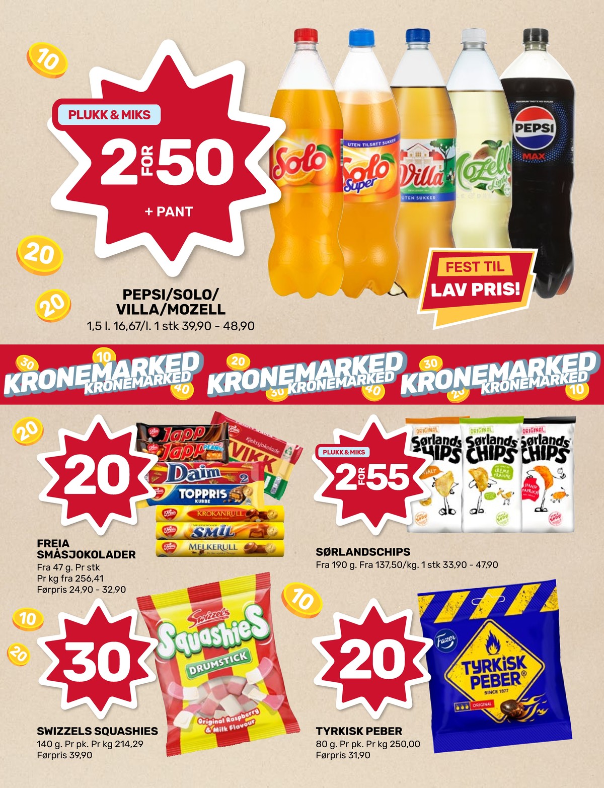 Se Coop Marked kundeavis for uge 44 på Tilbudsuken.no. Se gode tilbud på mange varer. Les kundeavisen her! Side 4