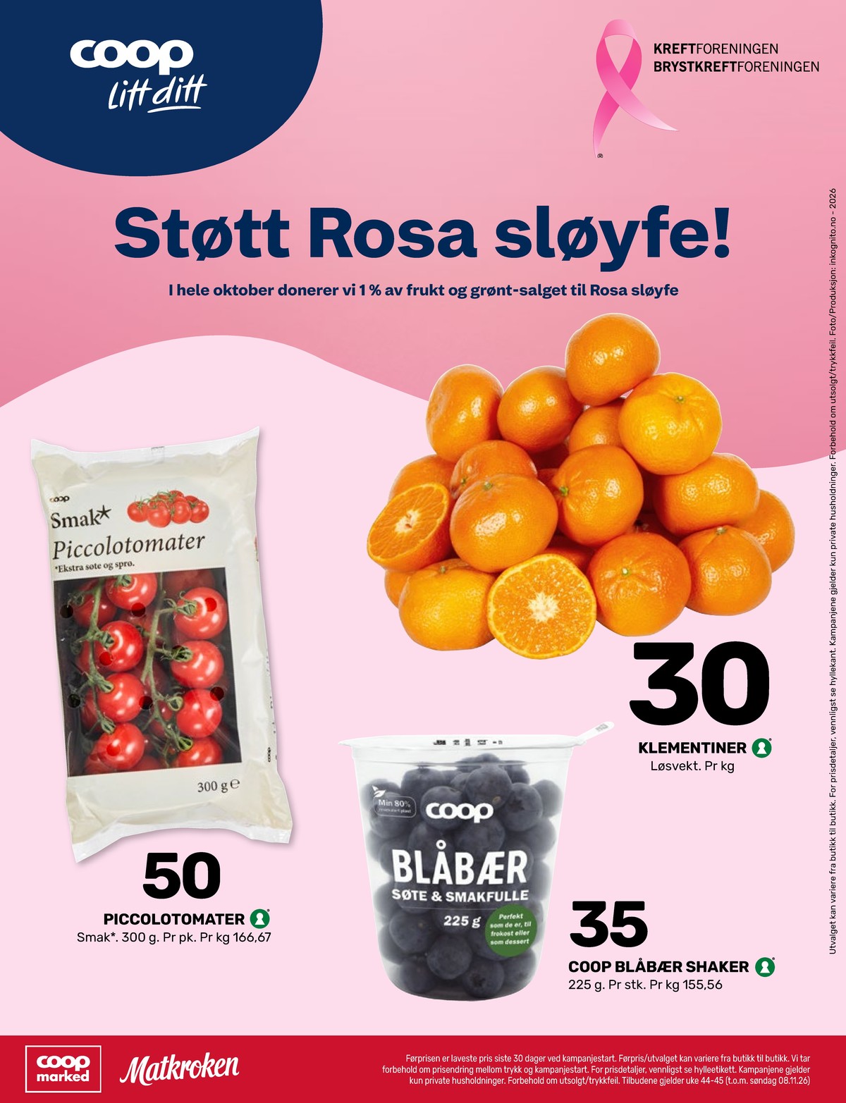 Se Coop Marked kundeavis for uge 44 på Tilbudsuken.no. Se gode tilbud på mange varer. Les kundeavisen her! Side 8