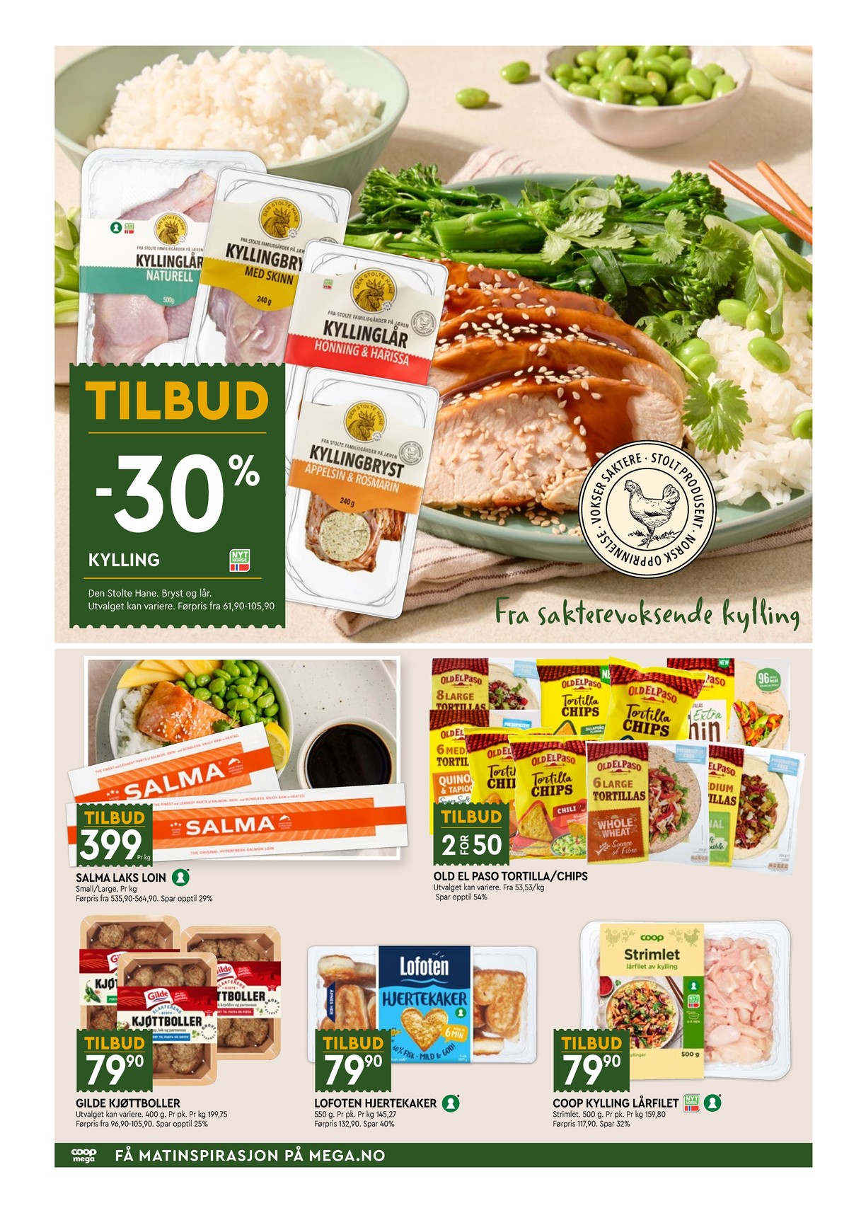 Se Coop Mega kundeavis for uge 44 på Tilbudsuken.no. Se gode tilbud på mange varer. Les kundeavisen her! Side 2