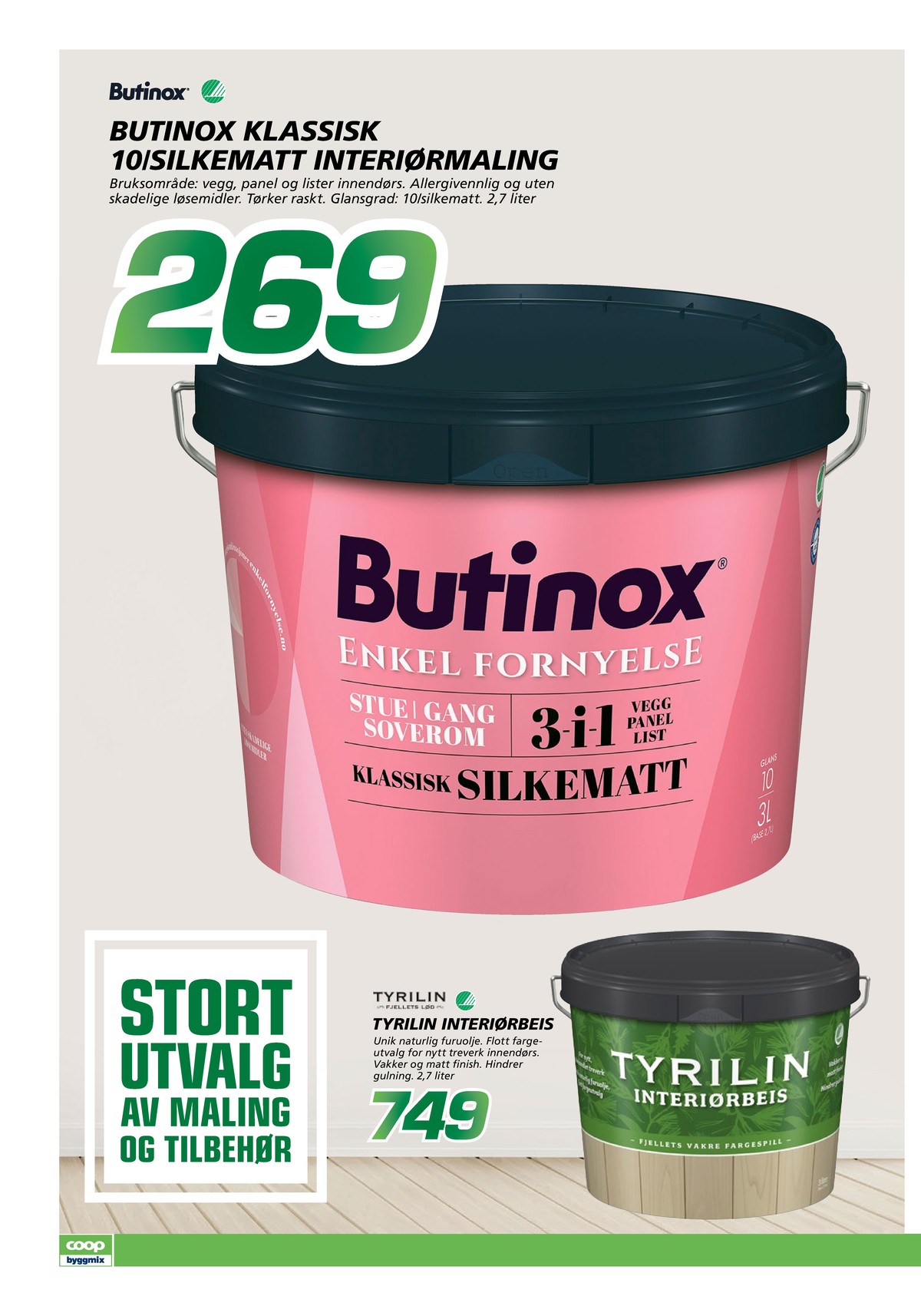 Se Coop Byggmix kundeavis for uge 44 på Tilbudsuken.no. Se gode tilbud på mange varer. Les kundeavisen her! Side 4