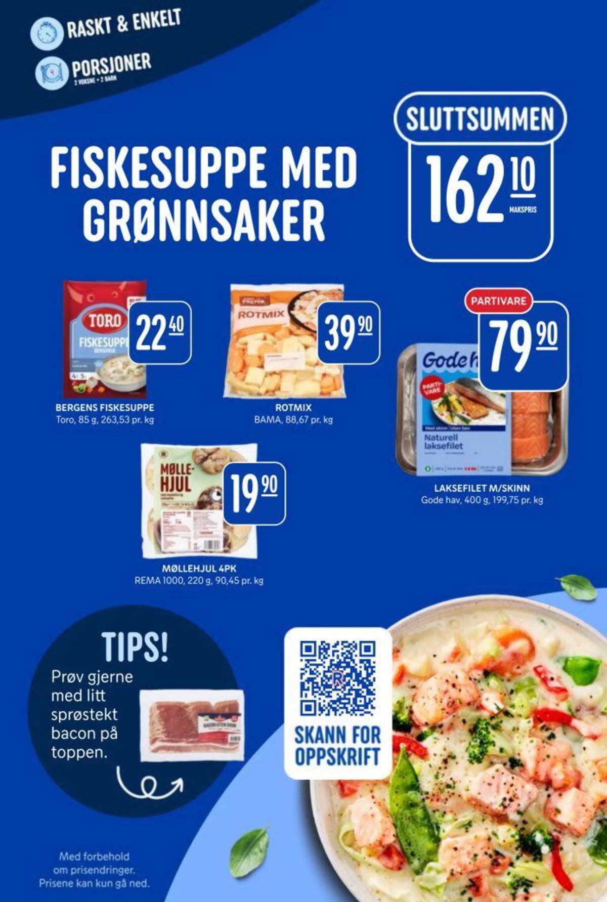 Se Rema 1000 kundeavis for uge 44 på Tilbudsuken.no. Se gode tilbud på mange varer. Les kundeavisen her! Side 3