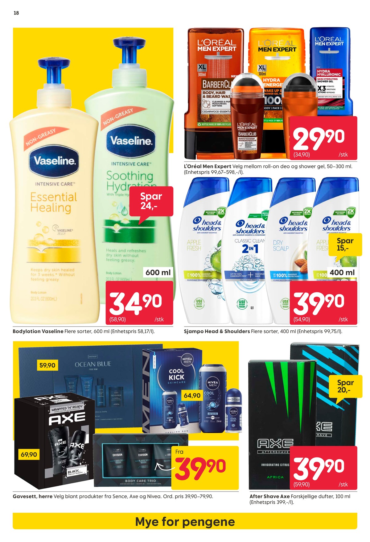 Se Rusta kundeavis for uke 44 på Tilbudsuken.no. Se gode tilbud på mange varer, f.eks. bodylotion vaseline eller dusjgel men expert. Les kundeavisen her! Side 18