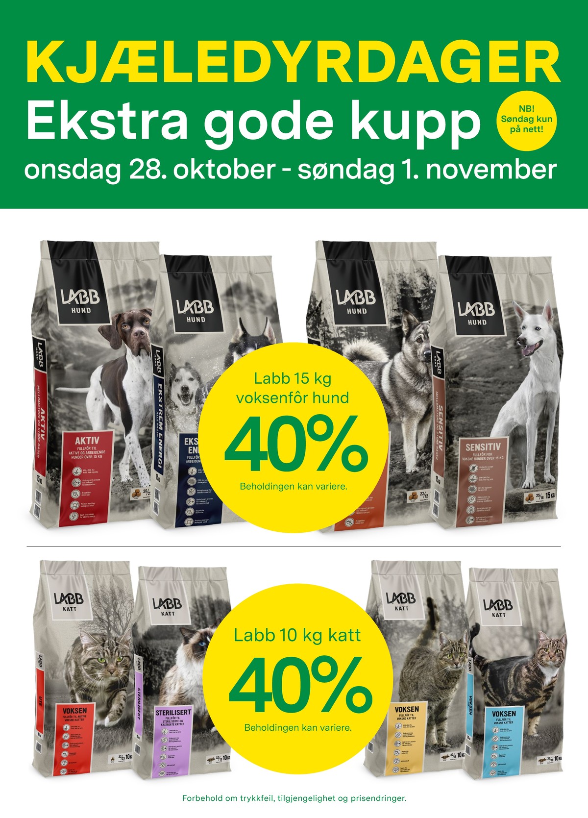 Se Felleskjøpet kundeavis for uge 44 på Tilbudsuken.no. Se gode tilbud på mange varer. Les kundeavisen her! Side 4
