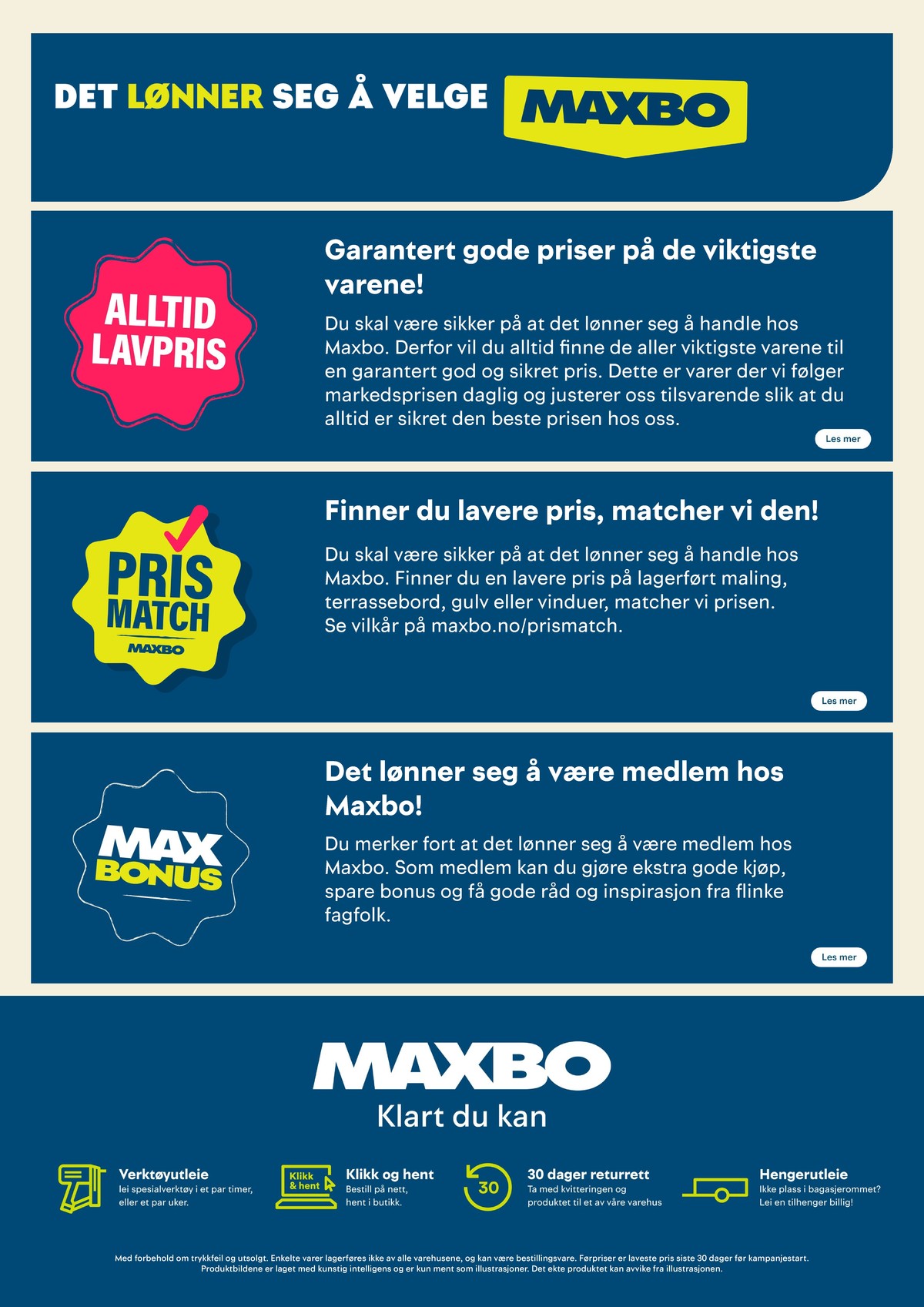 Se Maxbo kundeavis for uge 44 på Tilbudsuken.no. Se gode tilbud på mange varer. Les kundeavisen her! Side 24